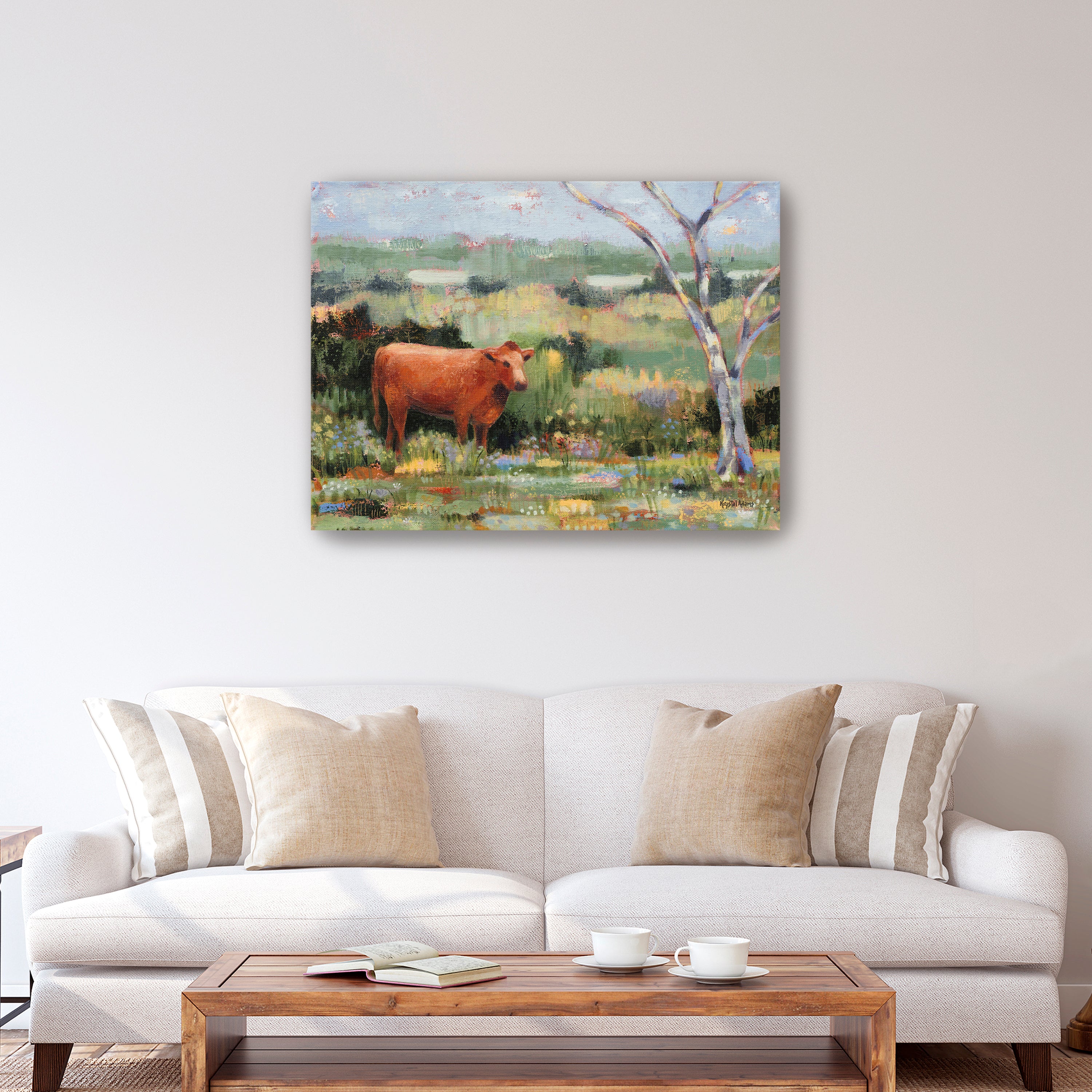 Till the Cows Come Home Canvas Giclee