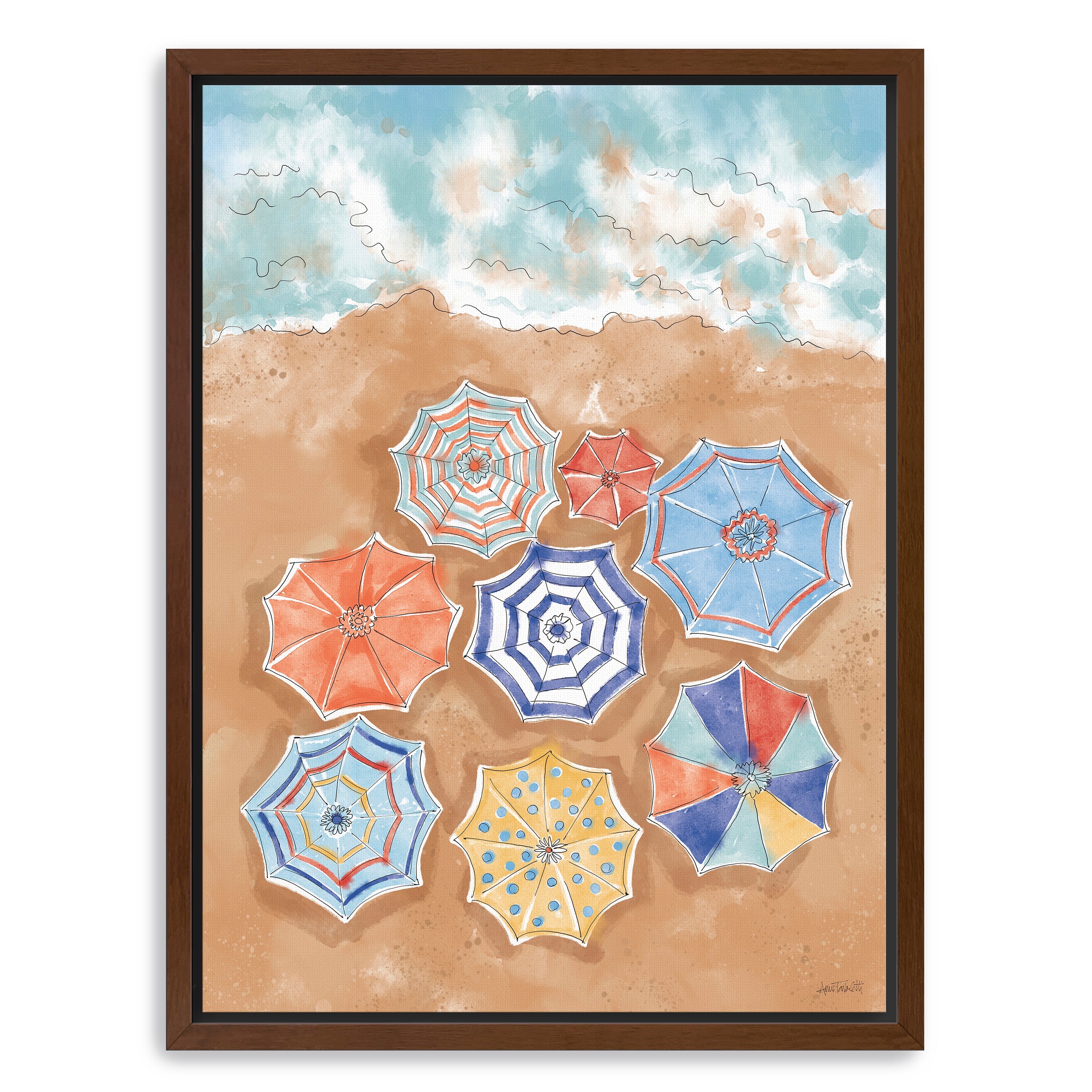 Sunkissed IX Canvas Giclee