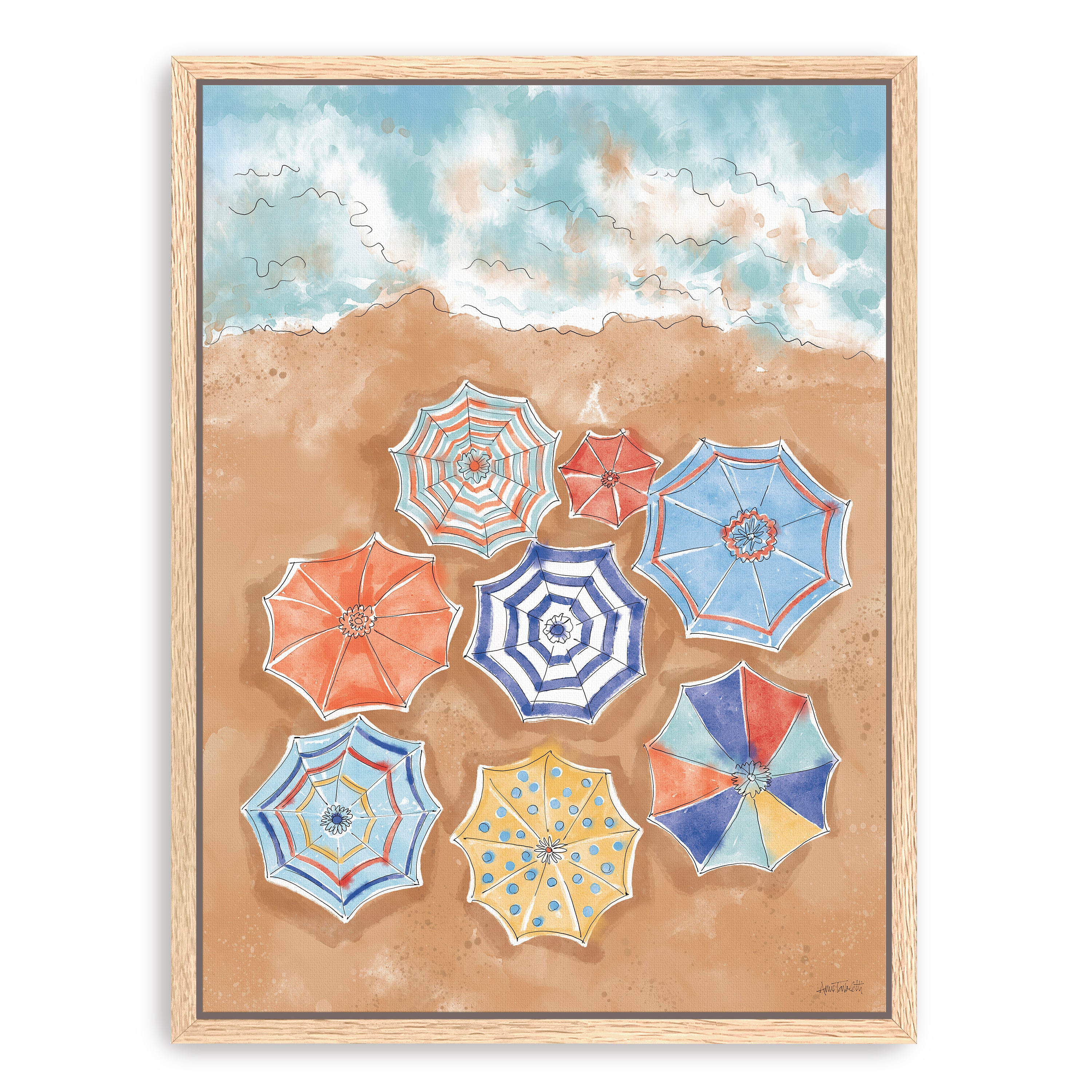 Sunkissed IX Canvas Giclee