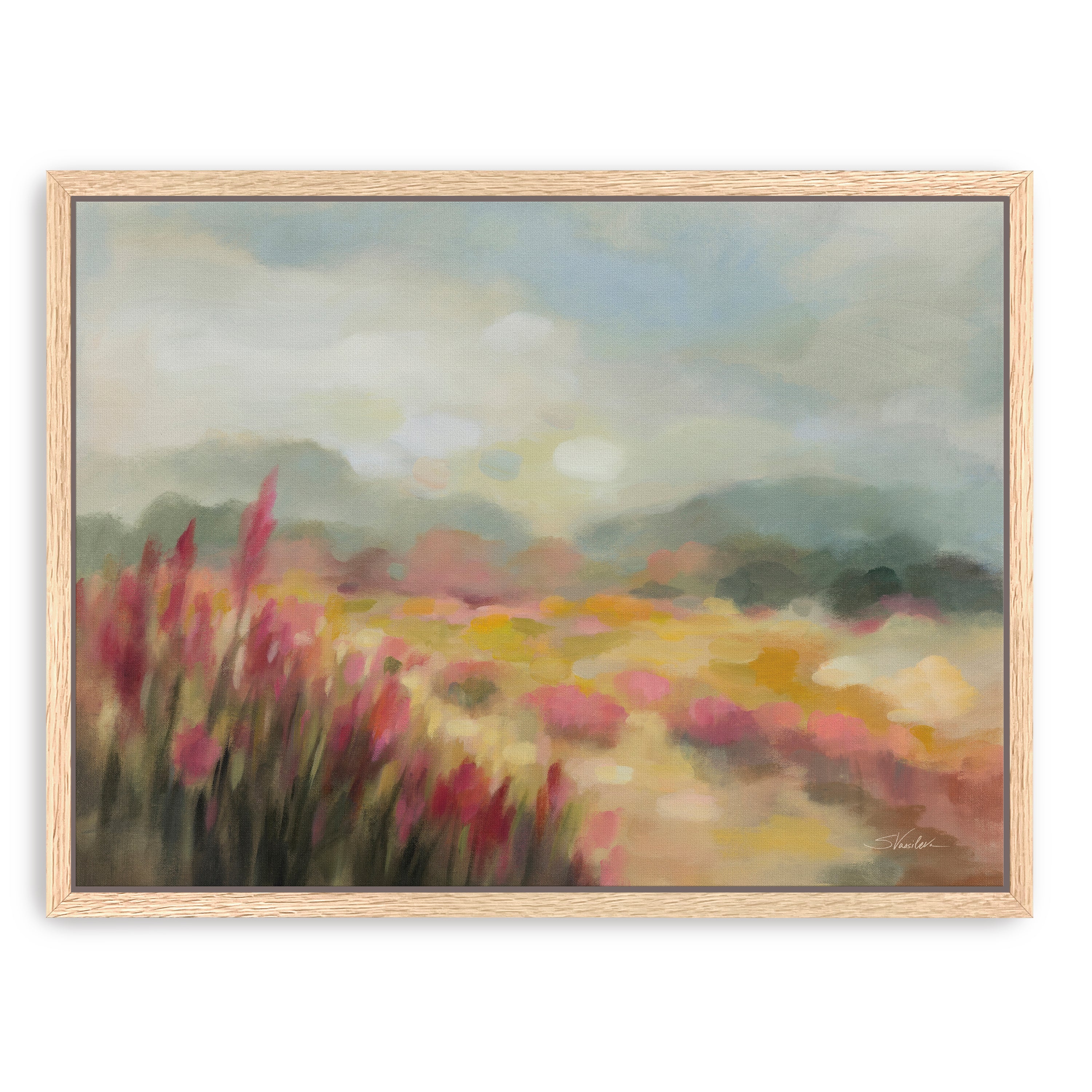 April Breeze Canvas Giclee