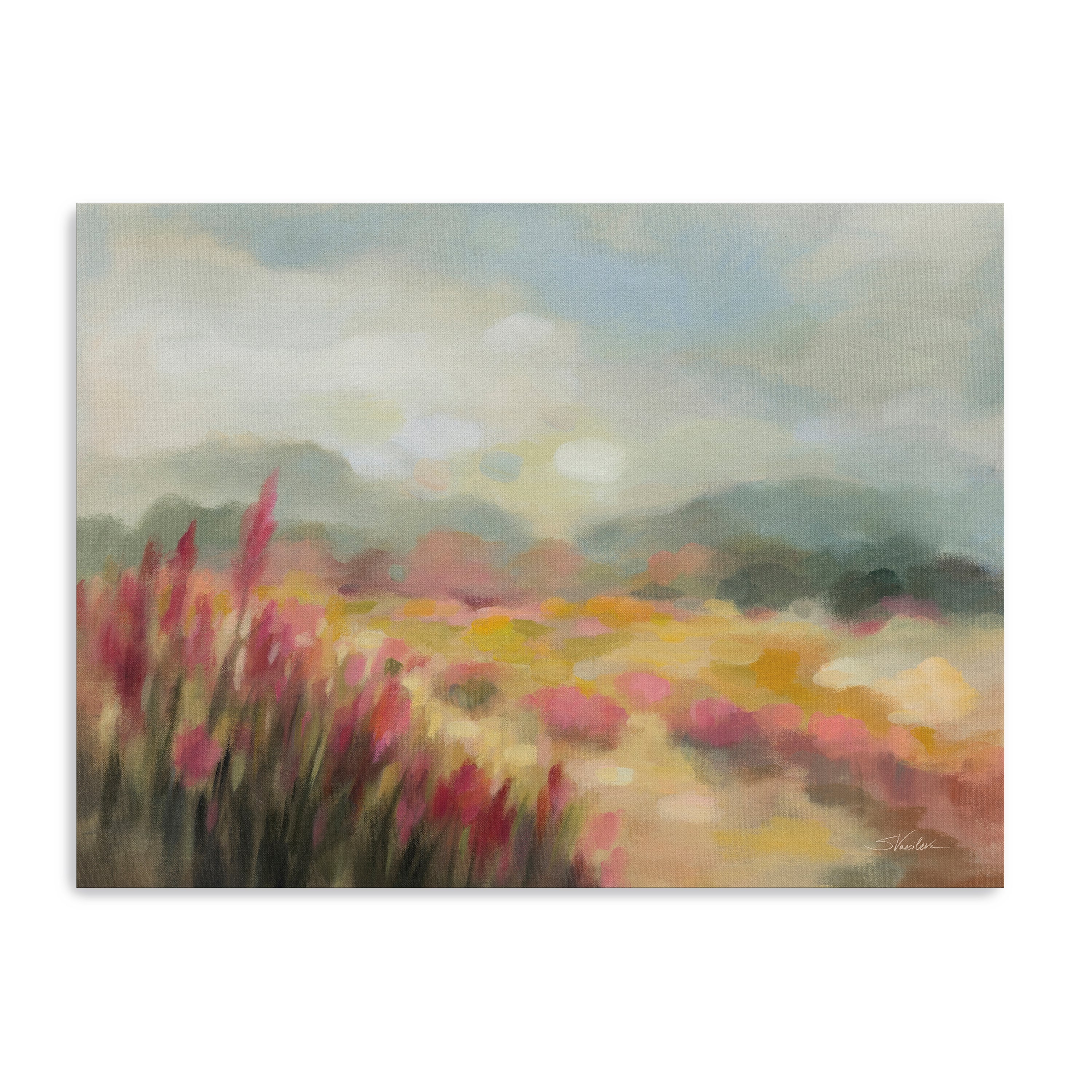 April Breeze Canvas Giclee