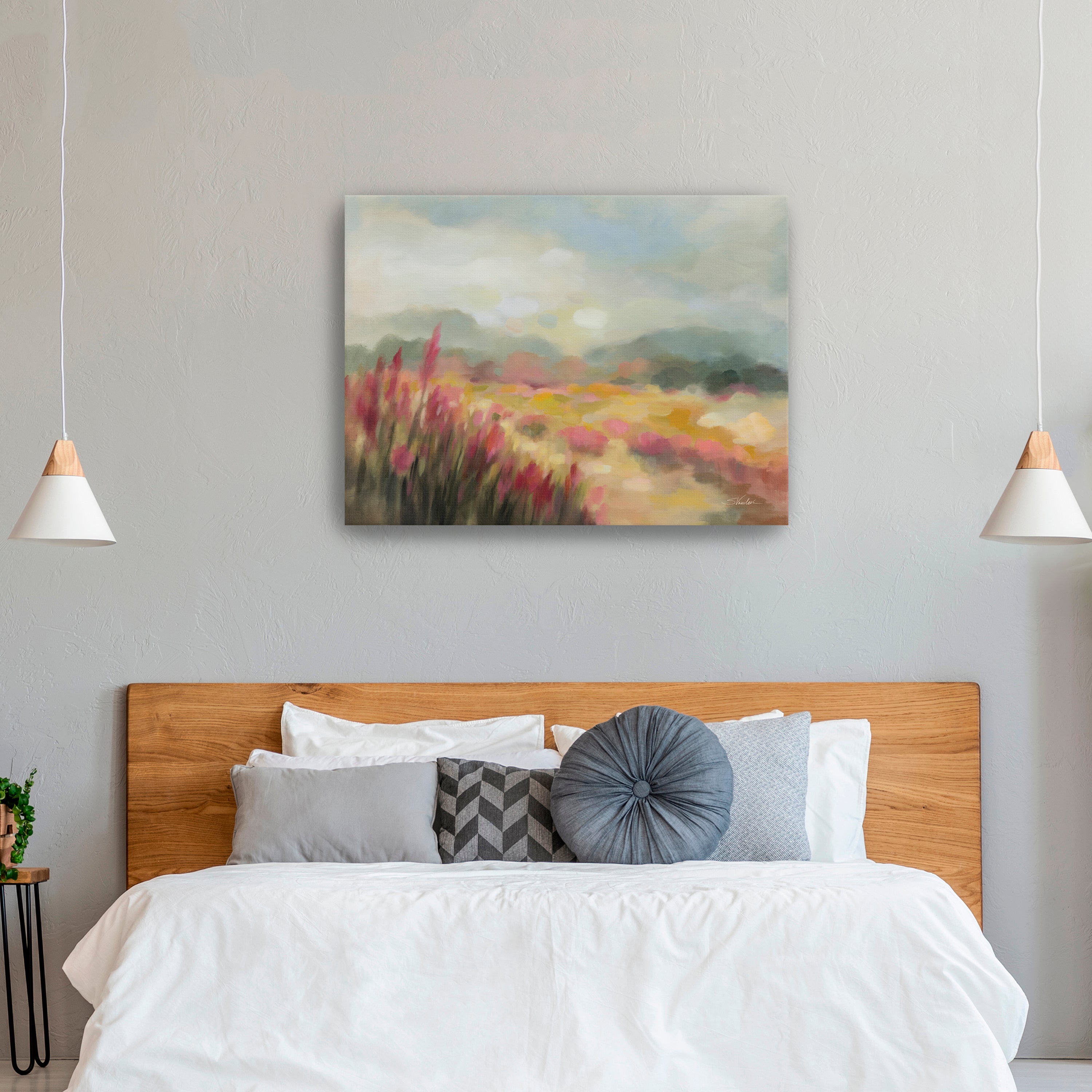 April Breeze Canvas Giclee