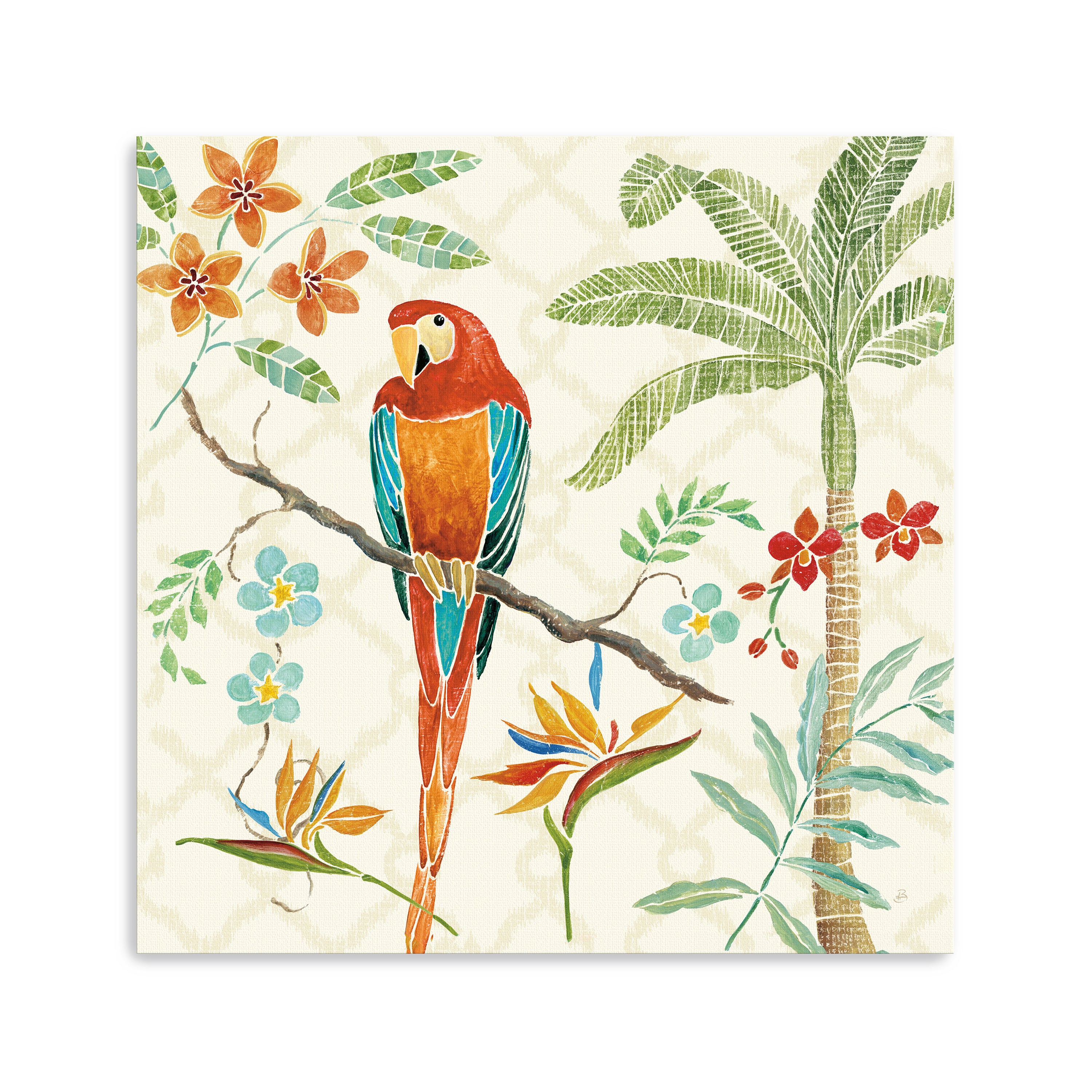 Tropical Paradise II Canvas Giclee