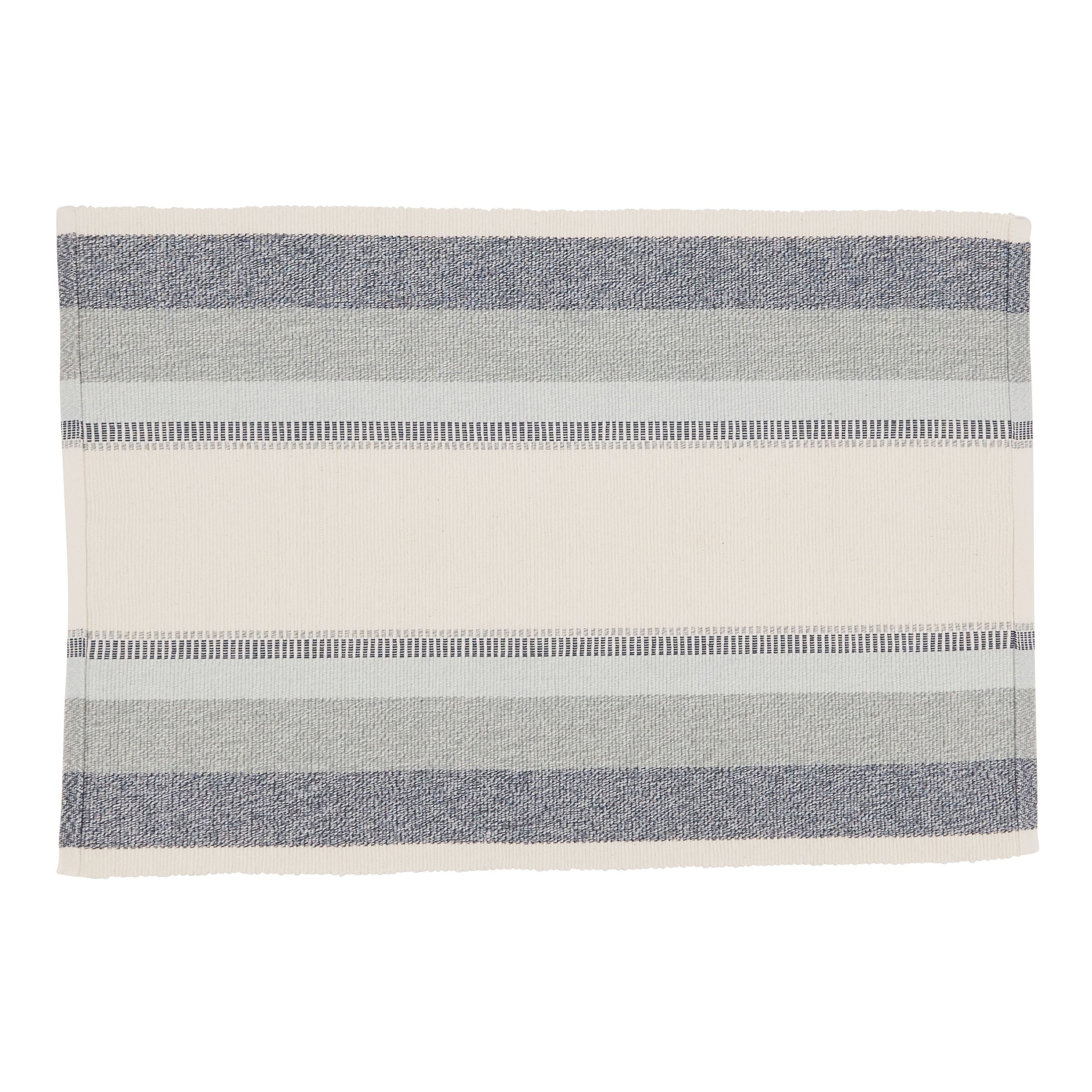 Ribbed Stripe Placemat, Set of 4
