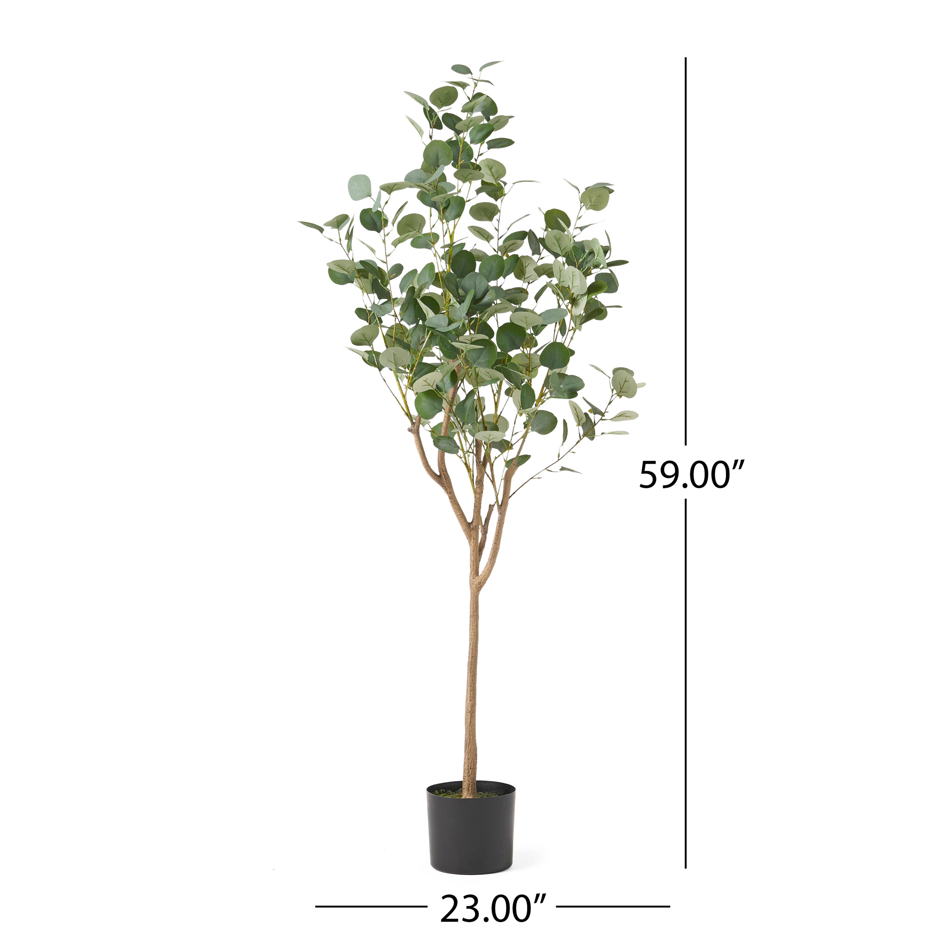 59" Artificial Eucalyptus Tree