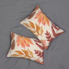 All the Fall Leaves Decorative Lumbar Throw Pillow