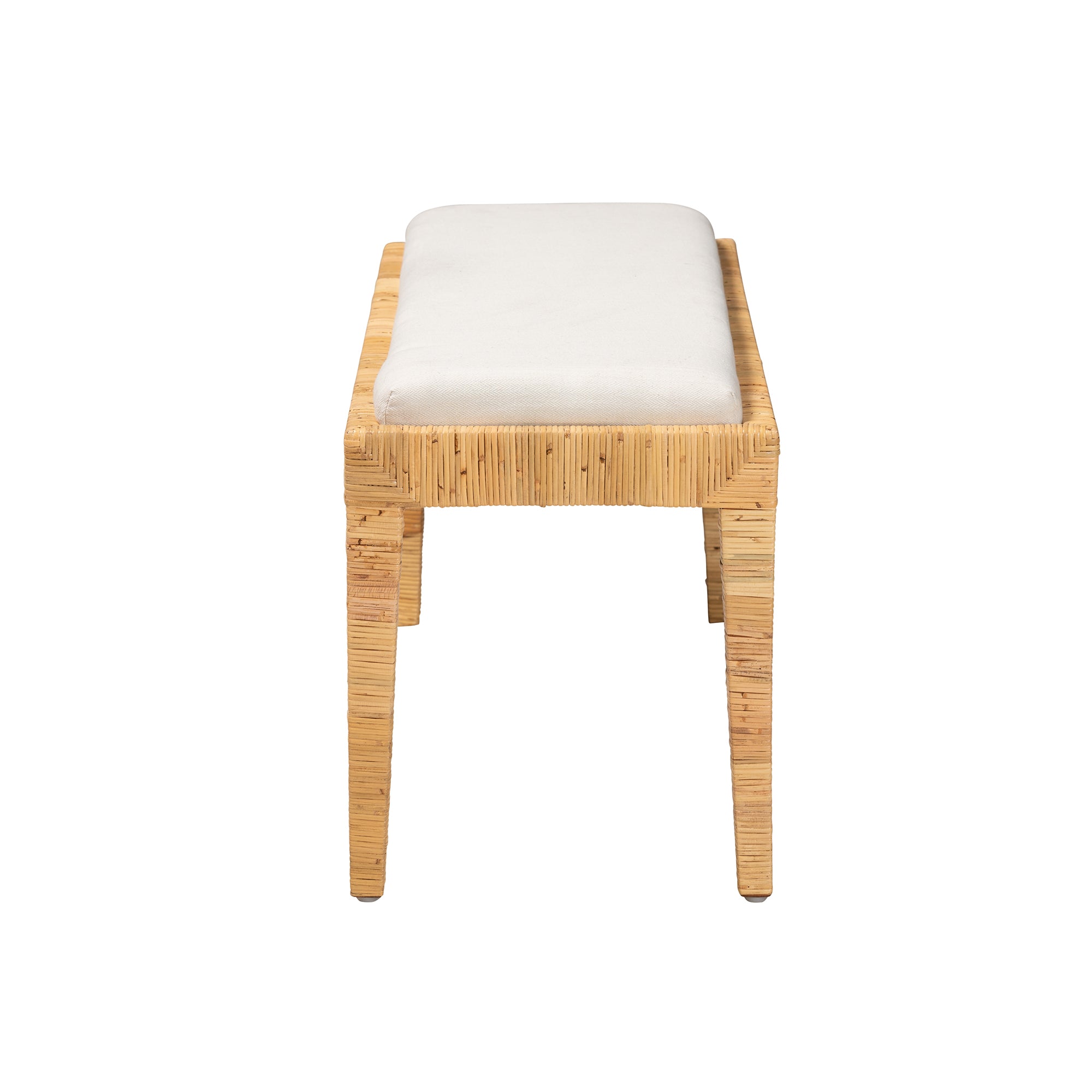 Barry Rattan and Mahogany Wood Bench