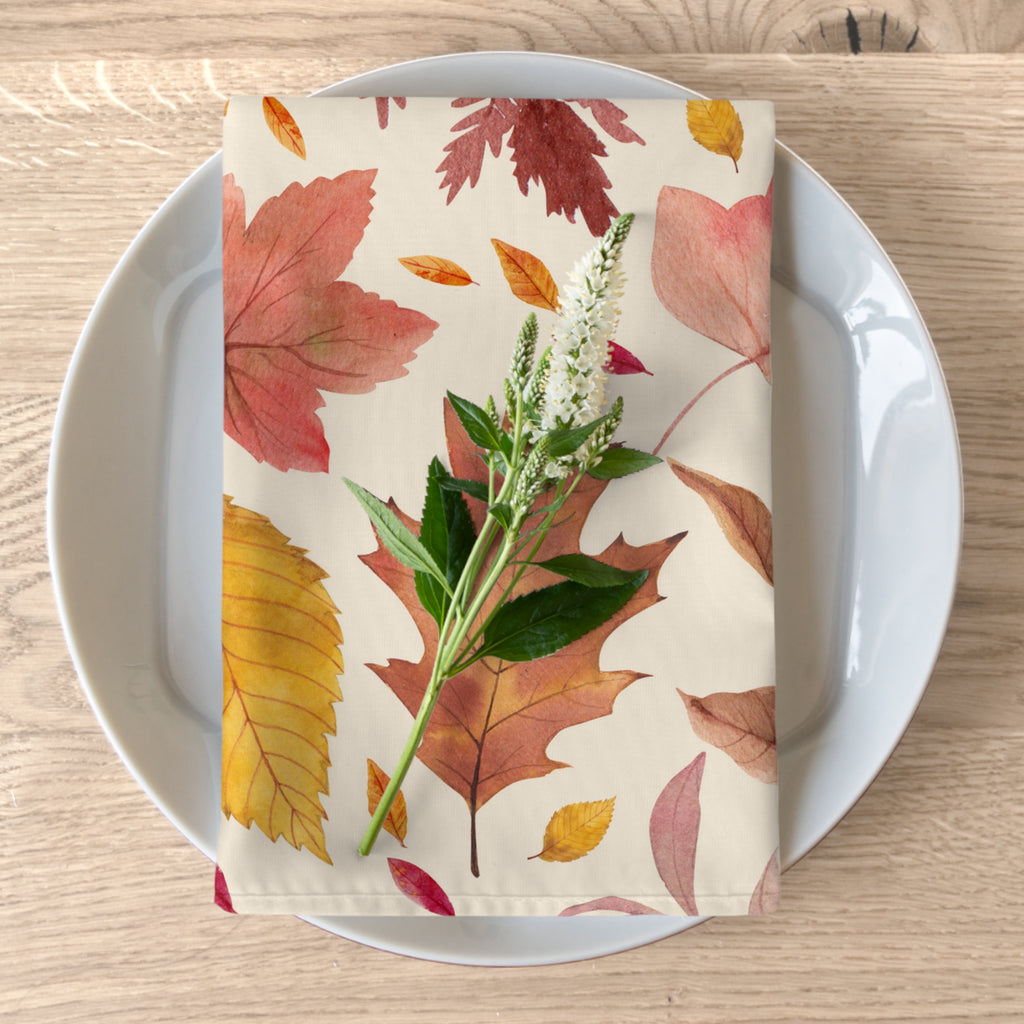 All the Fall Leaves Napkins, Set of 4