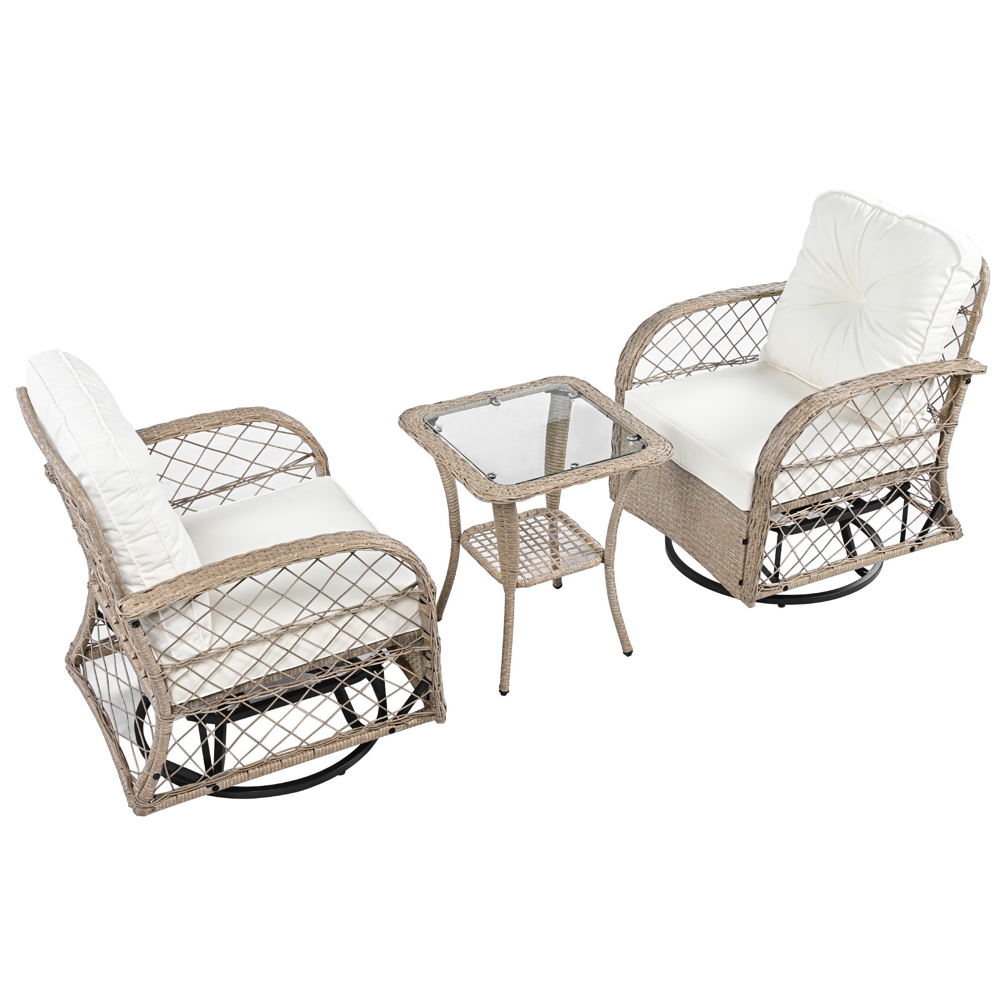 3-Piece Outdoor Chat Set