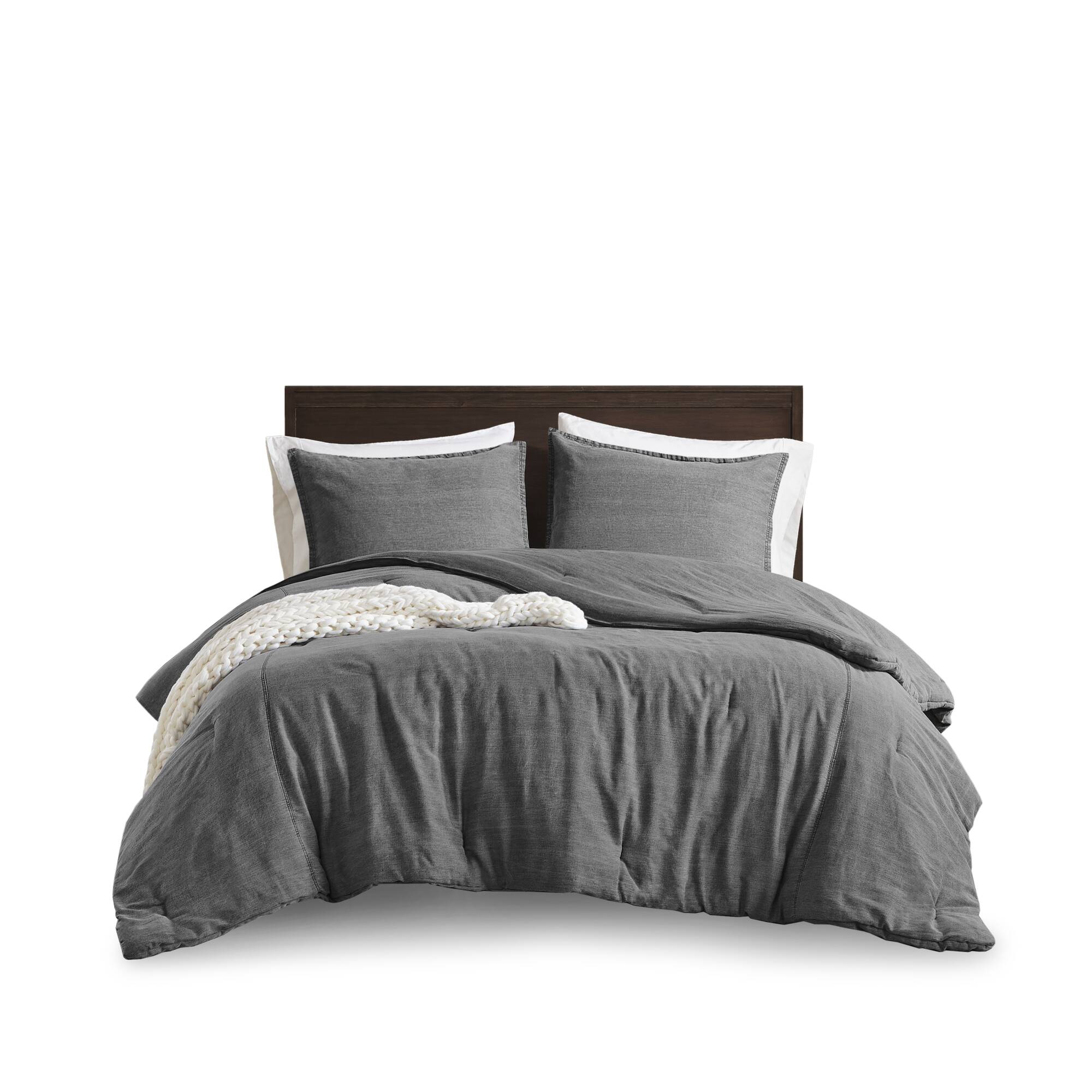 2-Piece Twill Washed Comforter Set