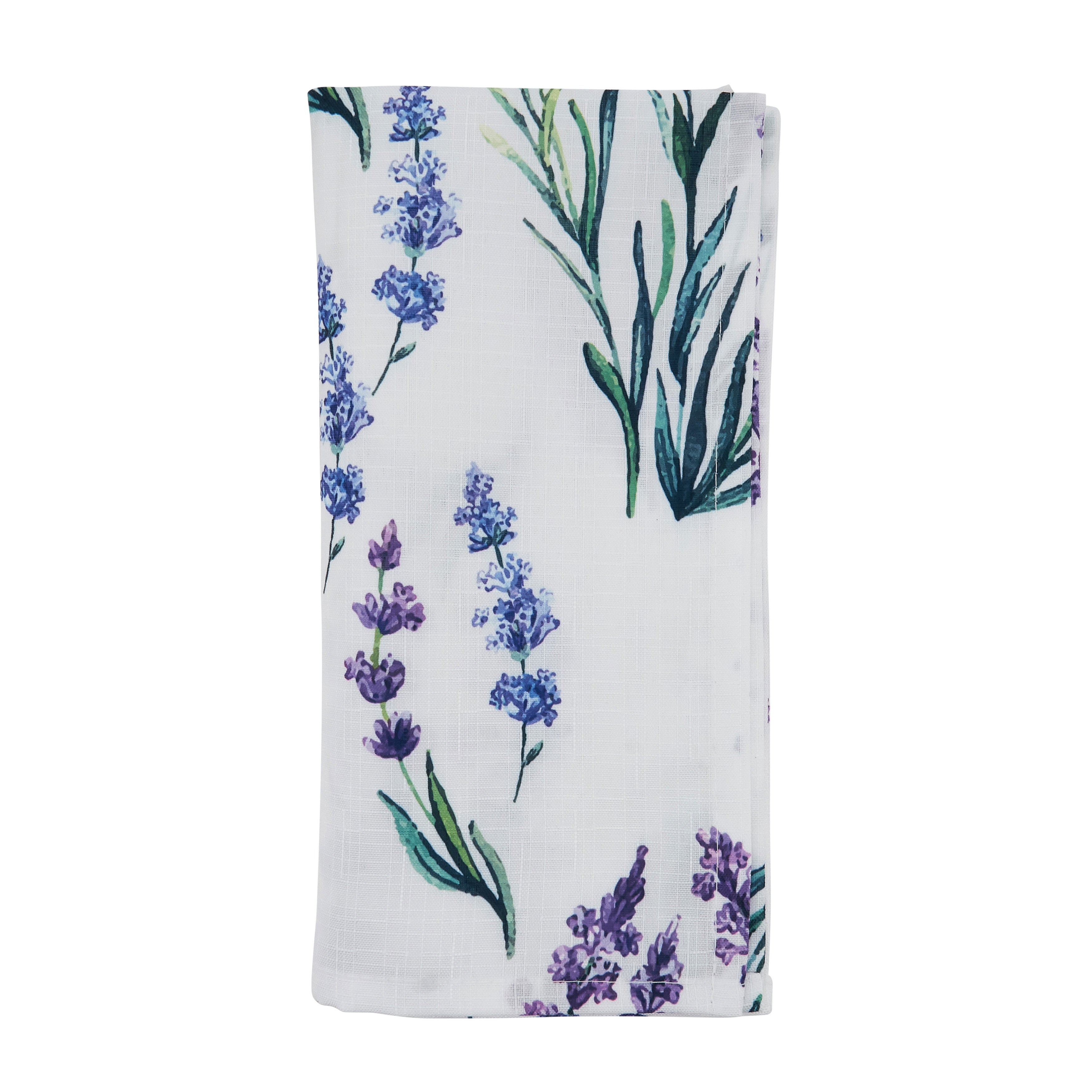 Lavender Print Table Napkins, Set of 12