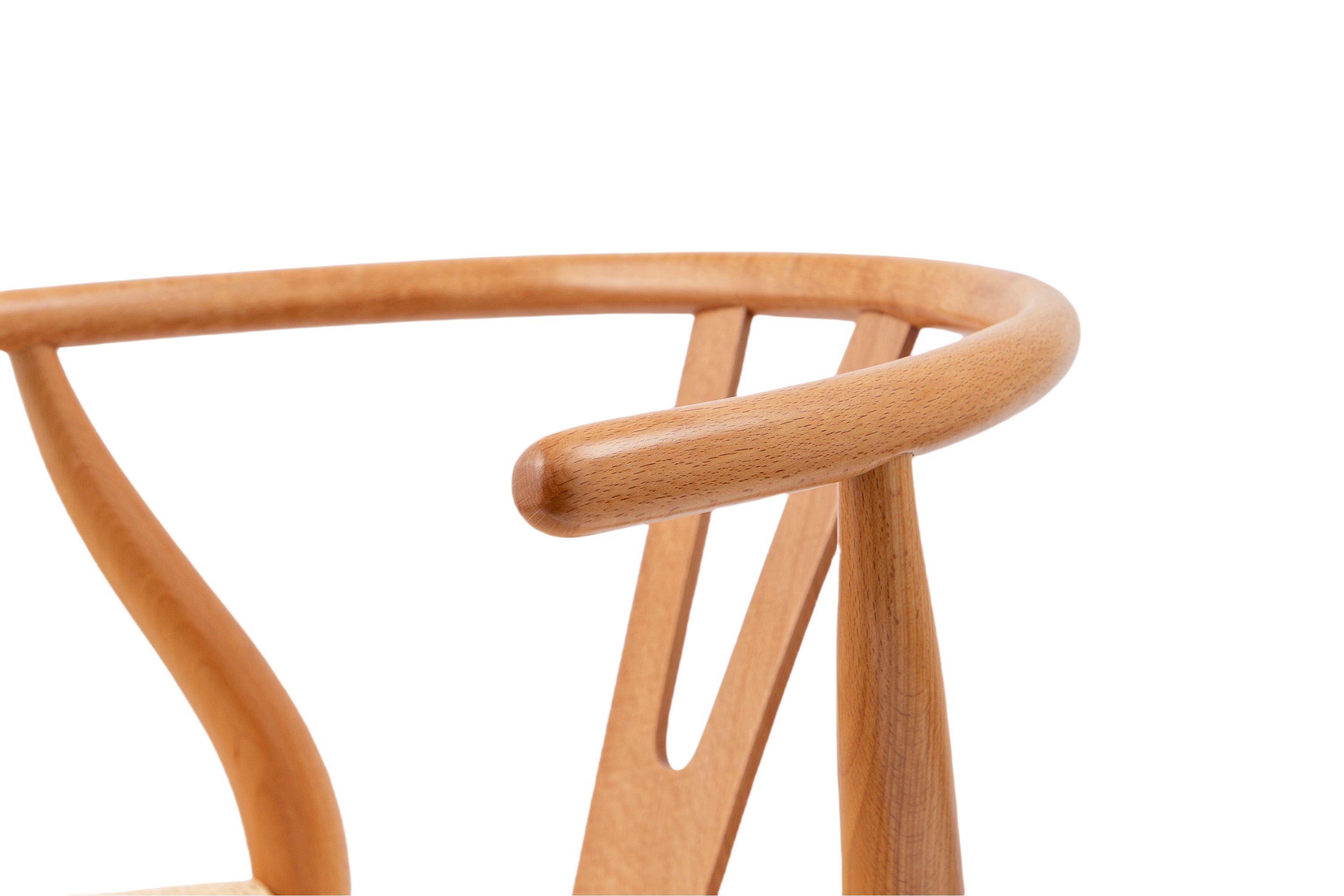 Garlandx Wood Dining Chair with Curved Back, Set of 2