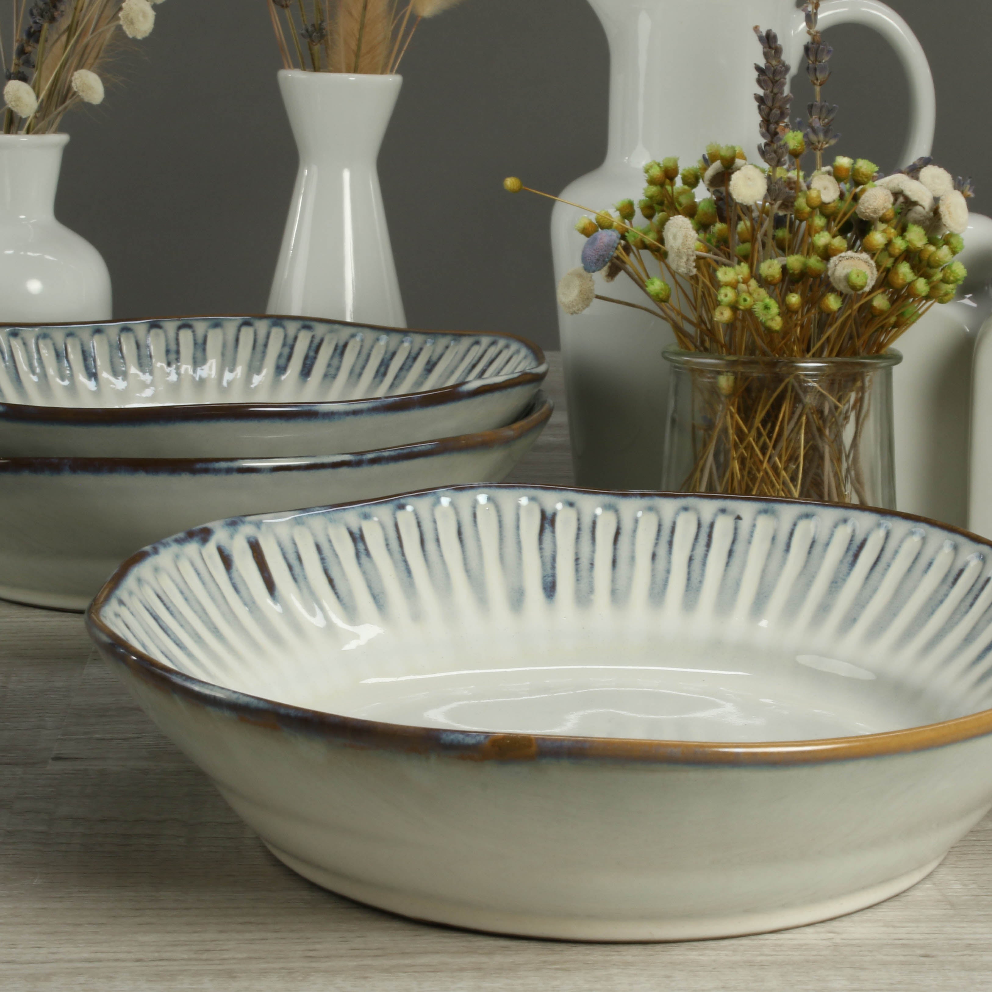 Colonnade Set of 4 Pasta Bowls