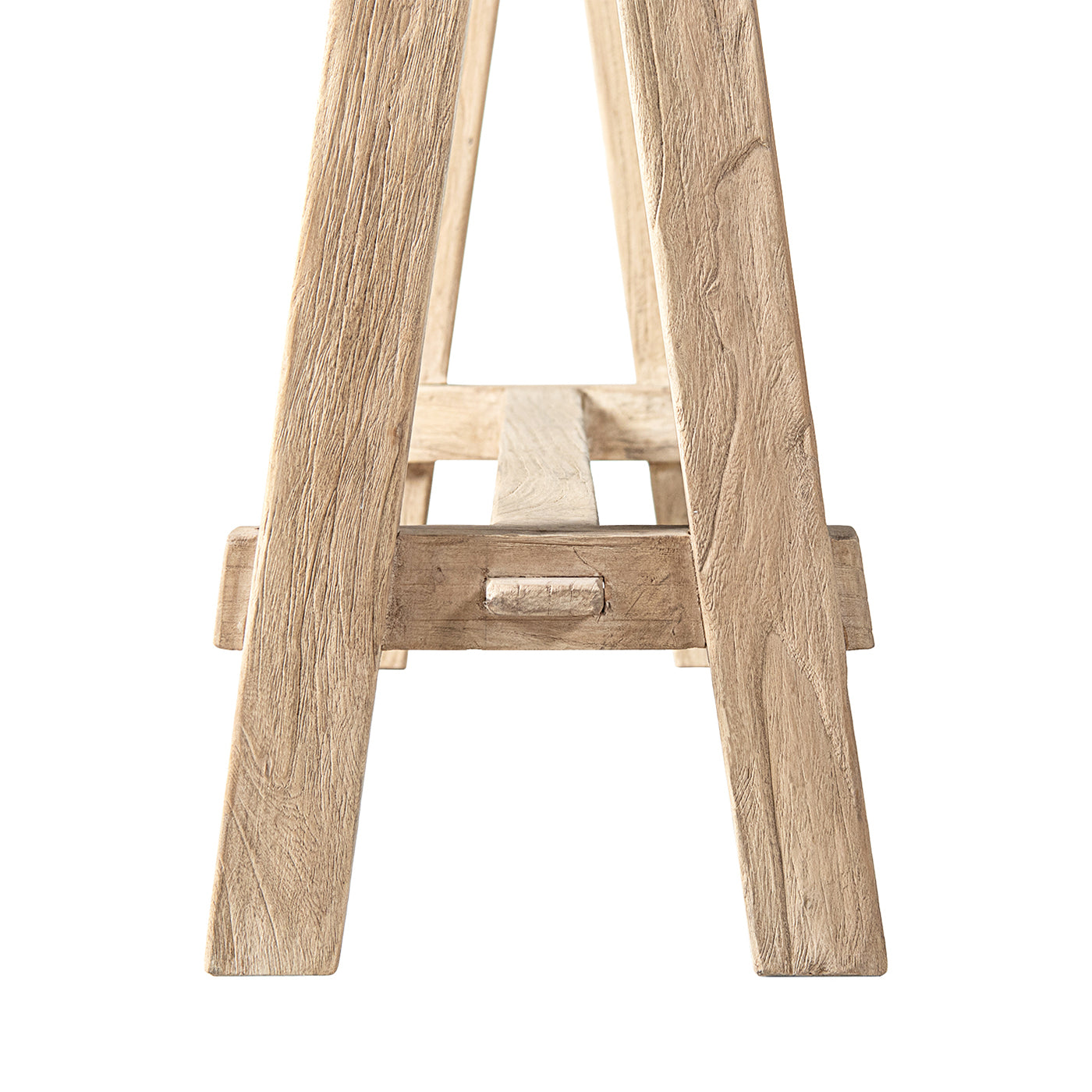 Hawthorne Solid Reclaimed Elm Trestle Console Table