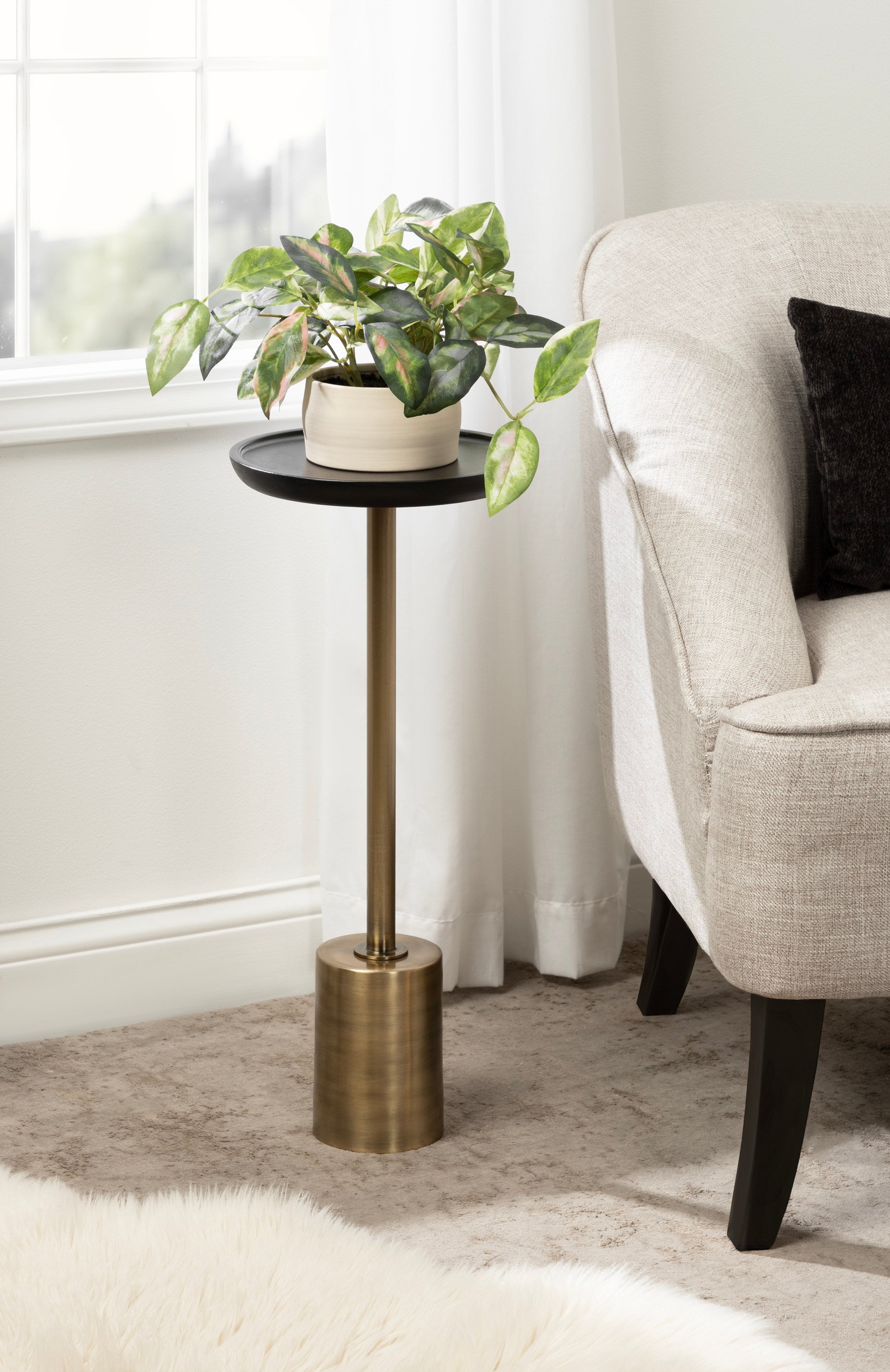 Xyler Wood and Metal Table