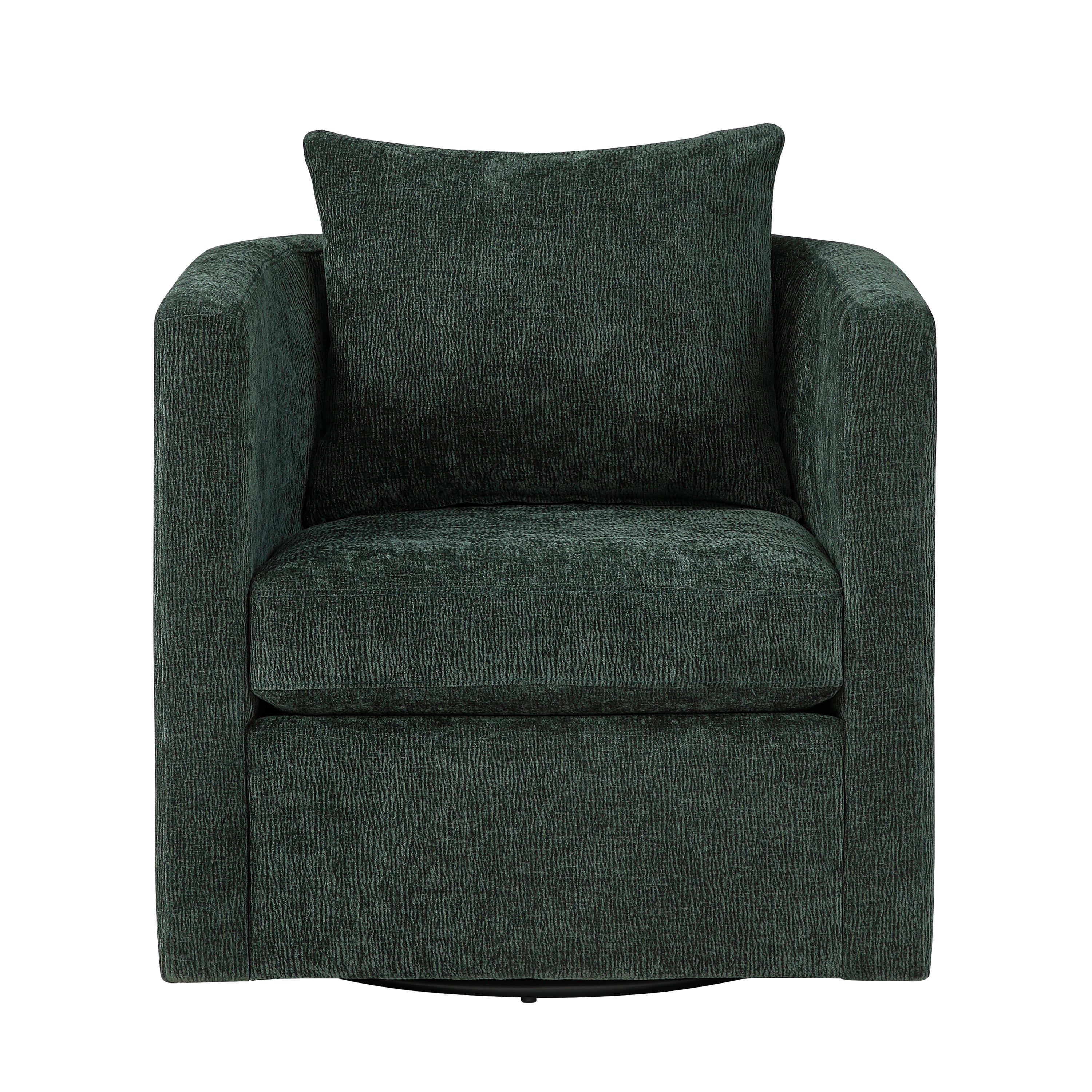 Sutton Swivel Barrel Chair with Performance Fabric
