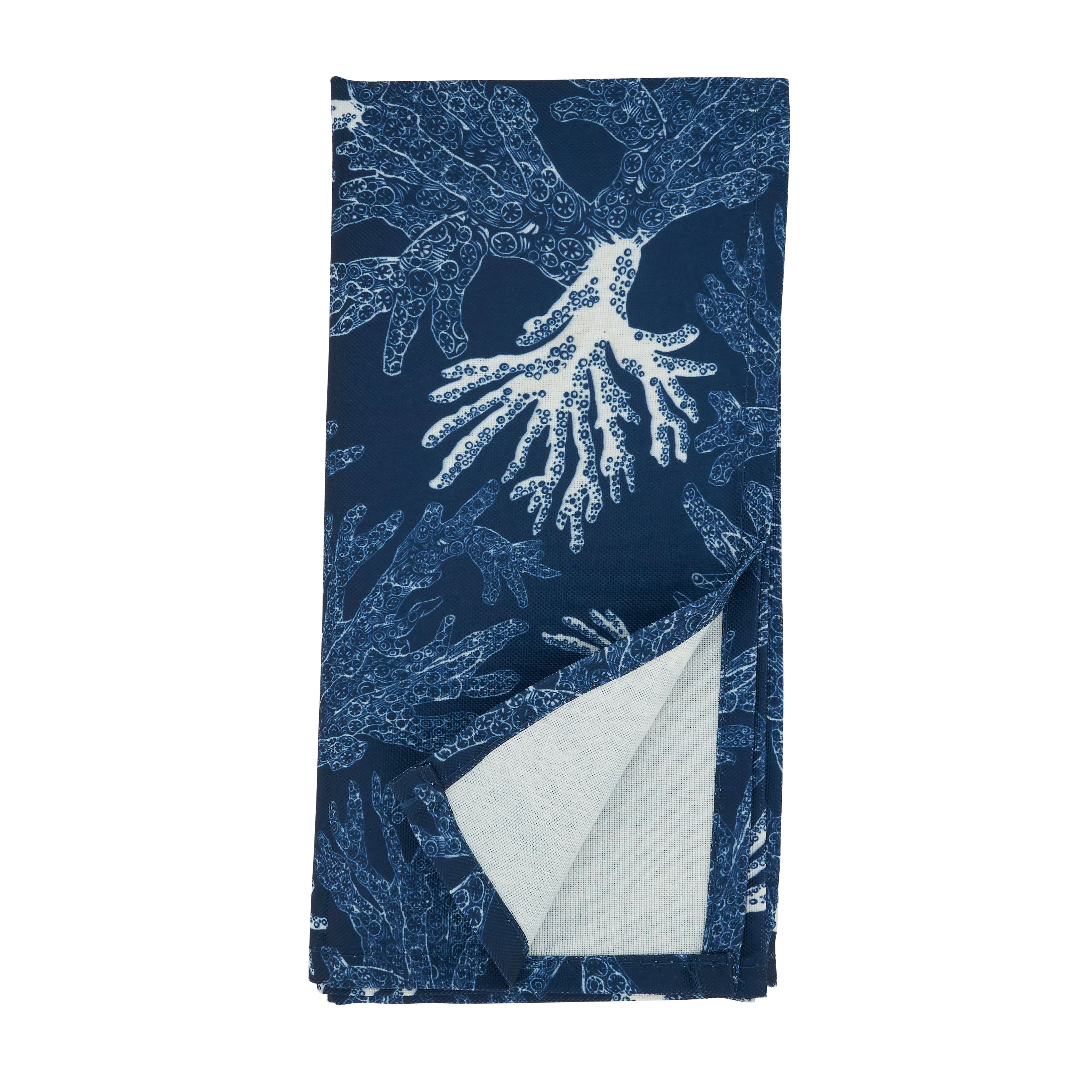 Sea Coral Dinner Napkins, Set of 12