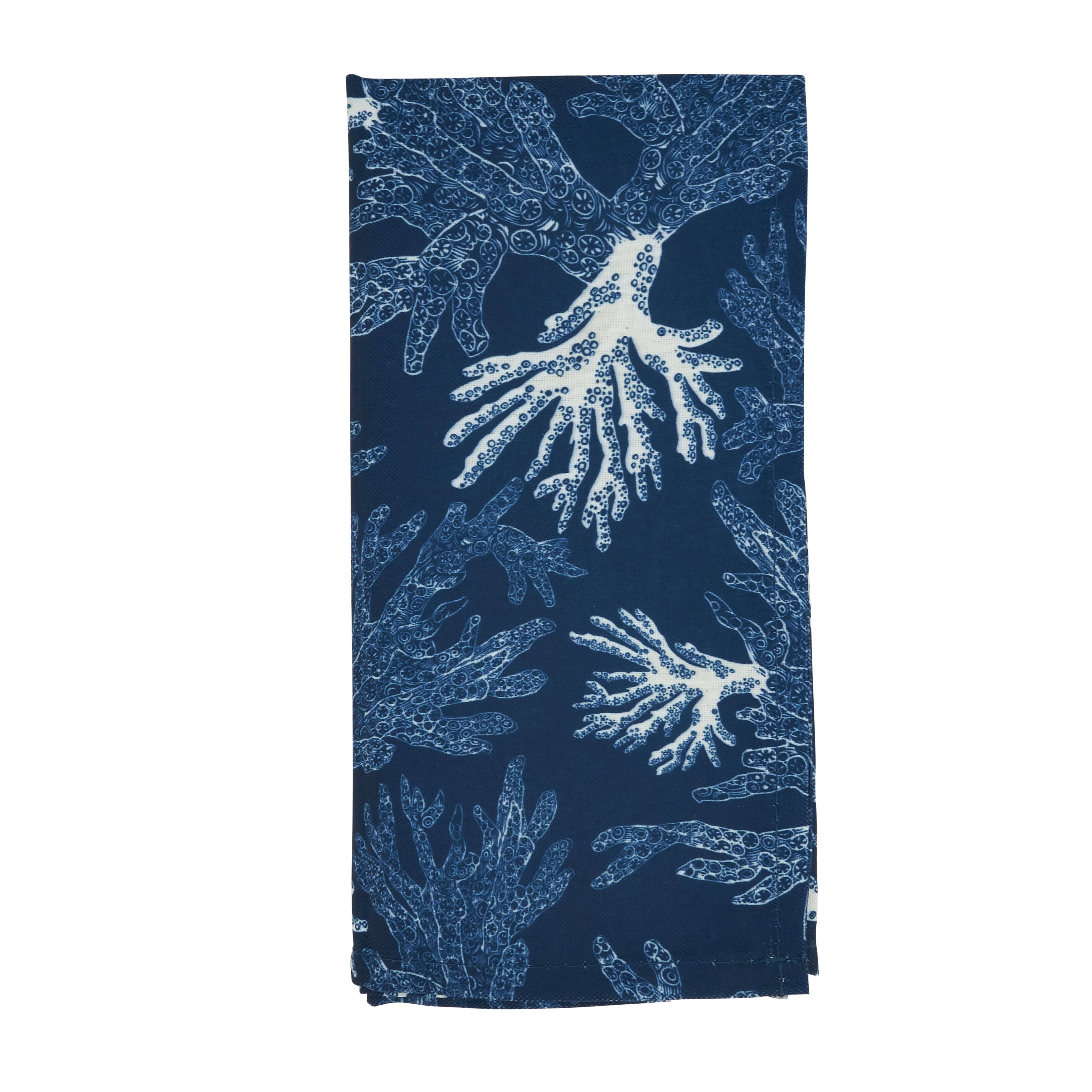 Sea Coral Dinner Napkins, Set of 12