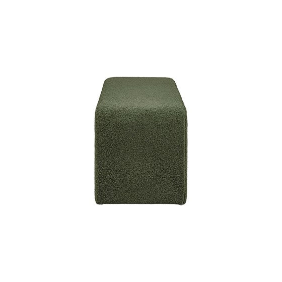 Goldmine Upholstered Bench with Curved Seat