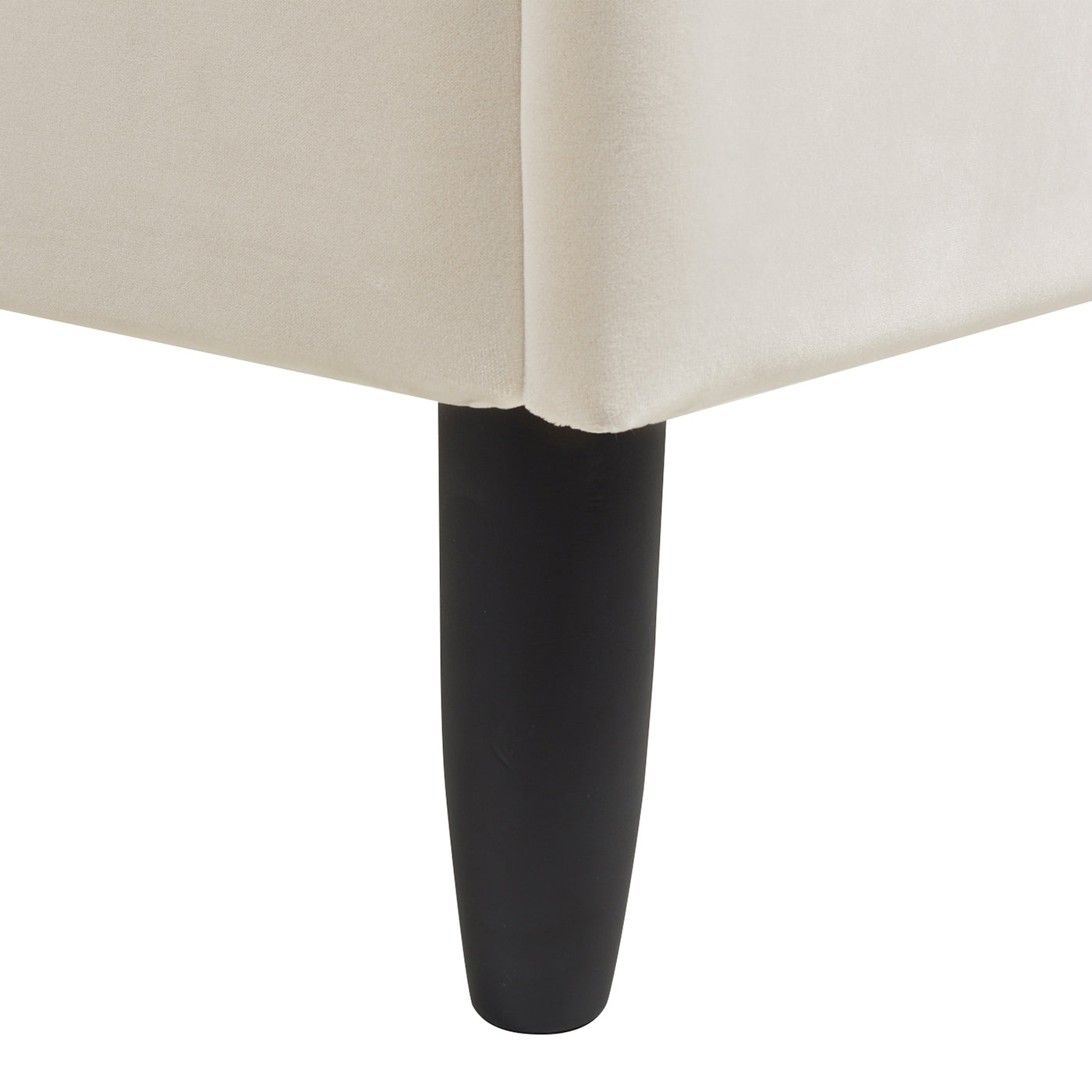 Asphodel Upholstered Platform Bed with Channel Tufted Headboard
