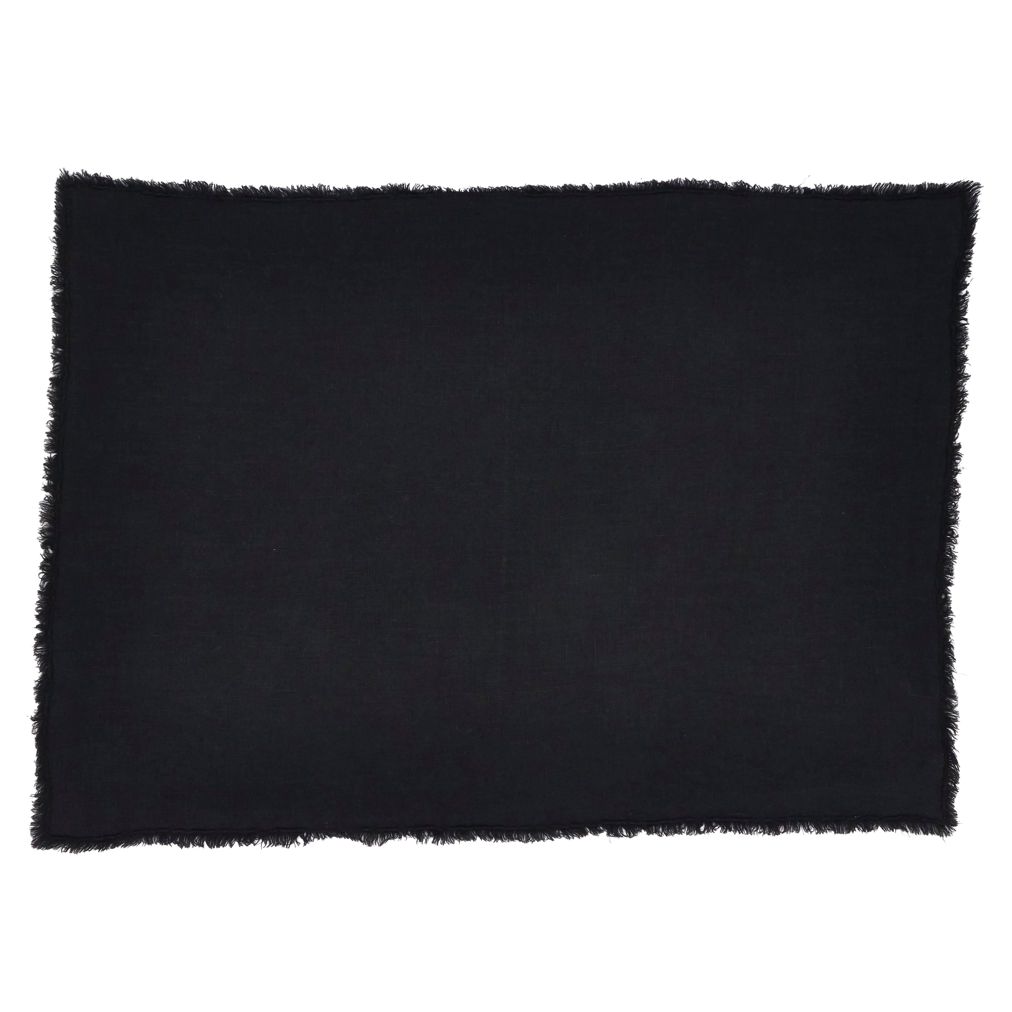 Linen Stone Washed Placemat, Set of 4