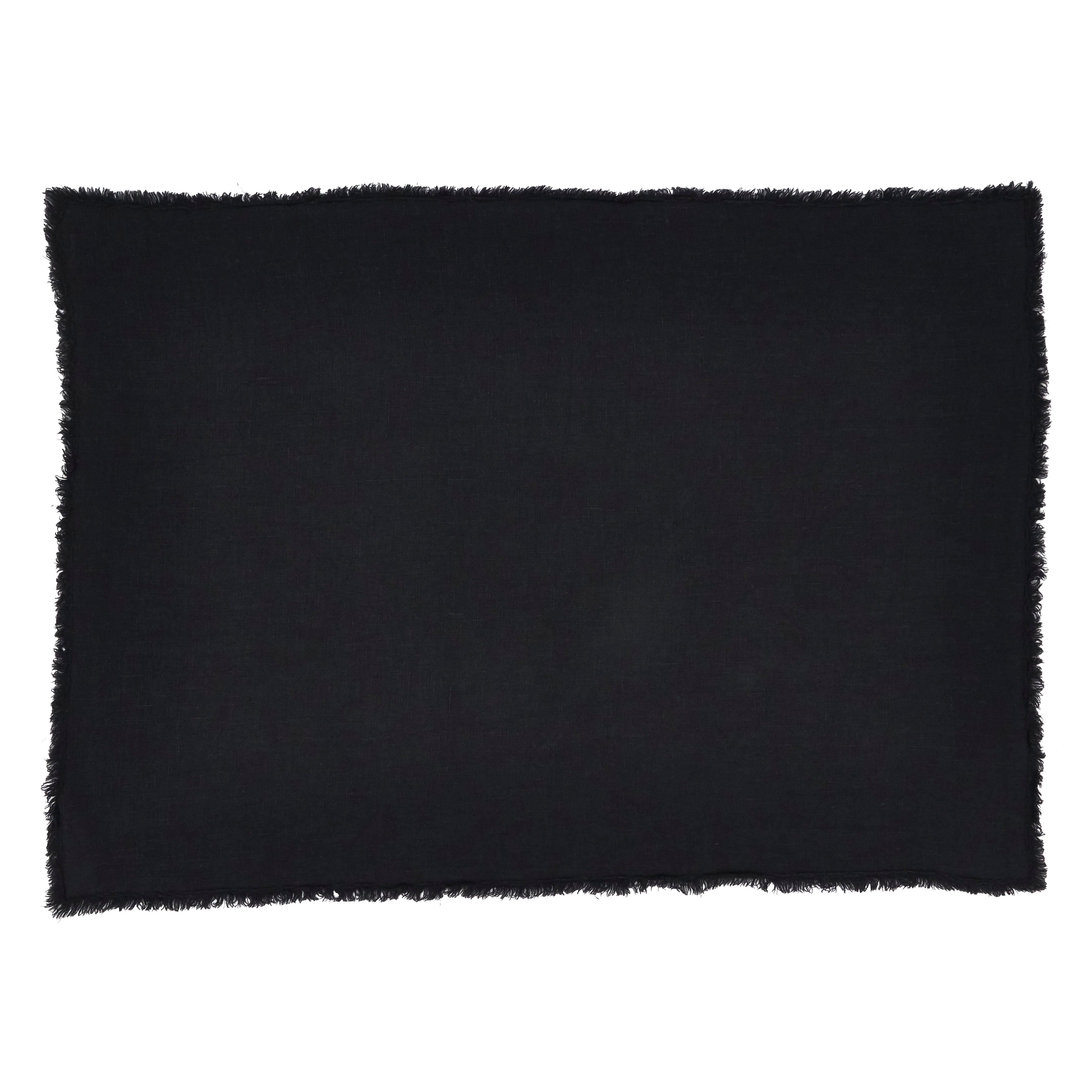 Linen Stone Washed Placemat, Set of 4