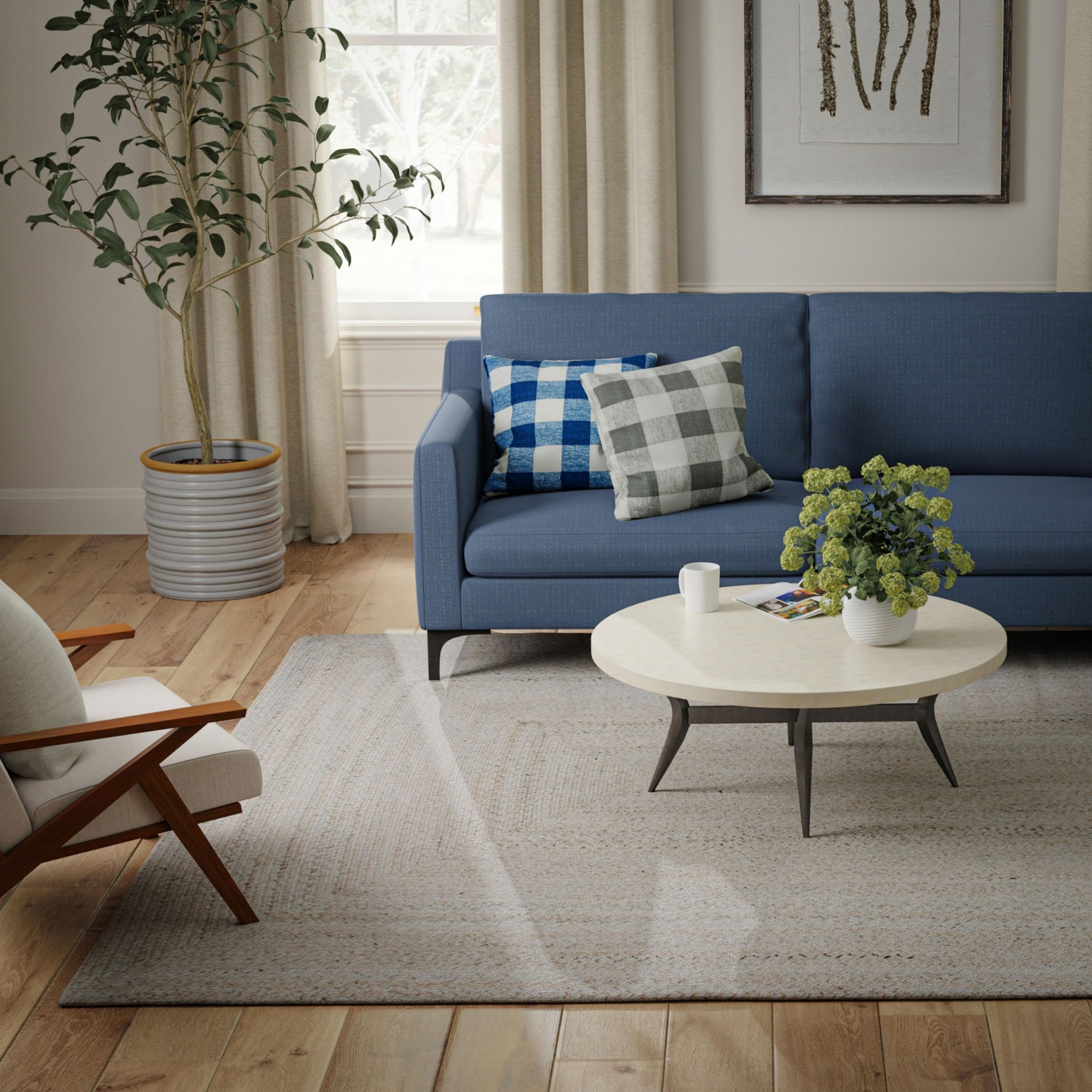 Breeze Hand-Woven Geometric Indoor/Outdoor Area Rug