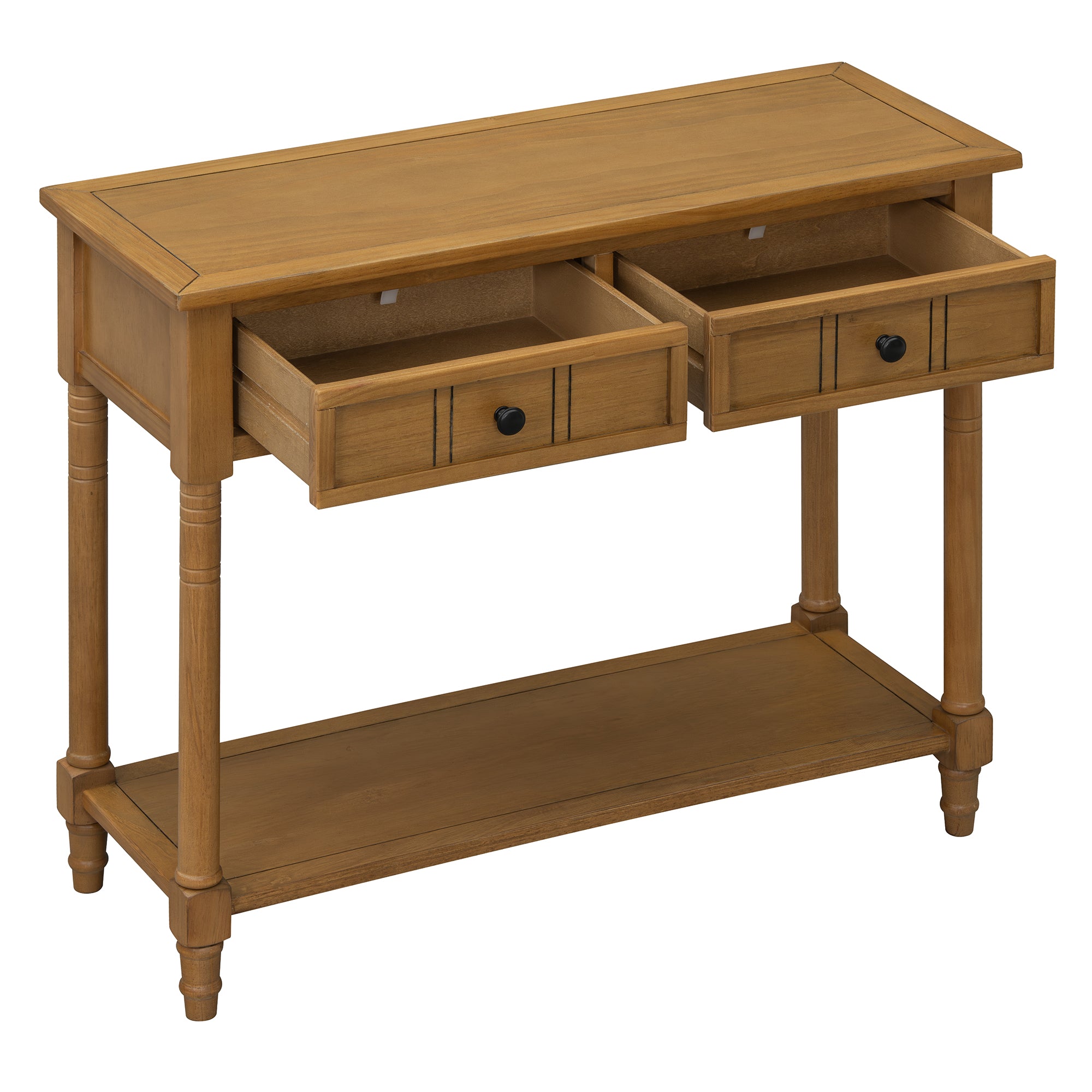 Daisy Traditional Console Table Design with Two Drawers