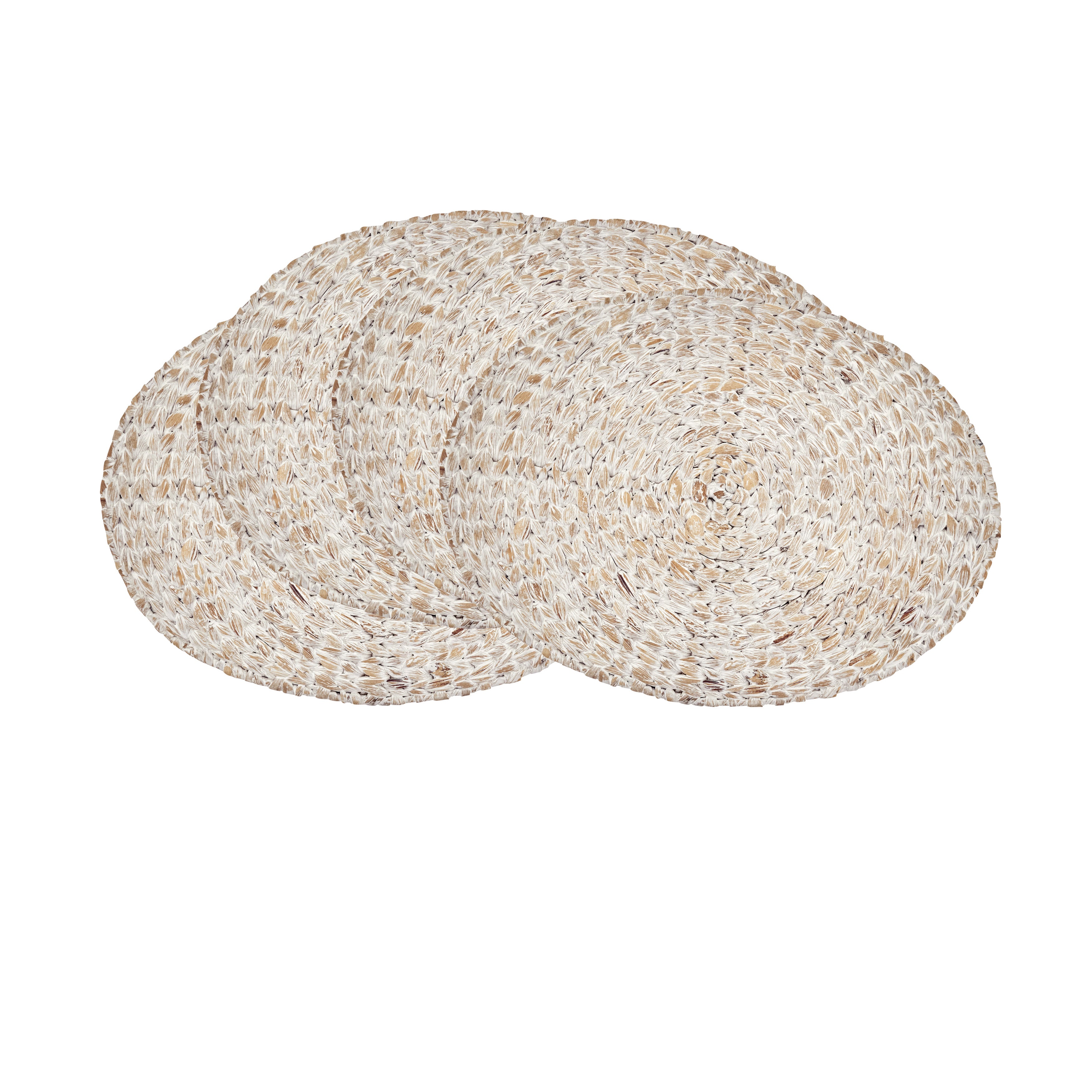 Water Hyacinth Placemats, Set of 4