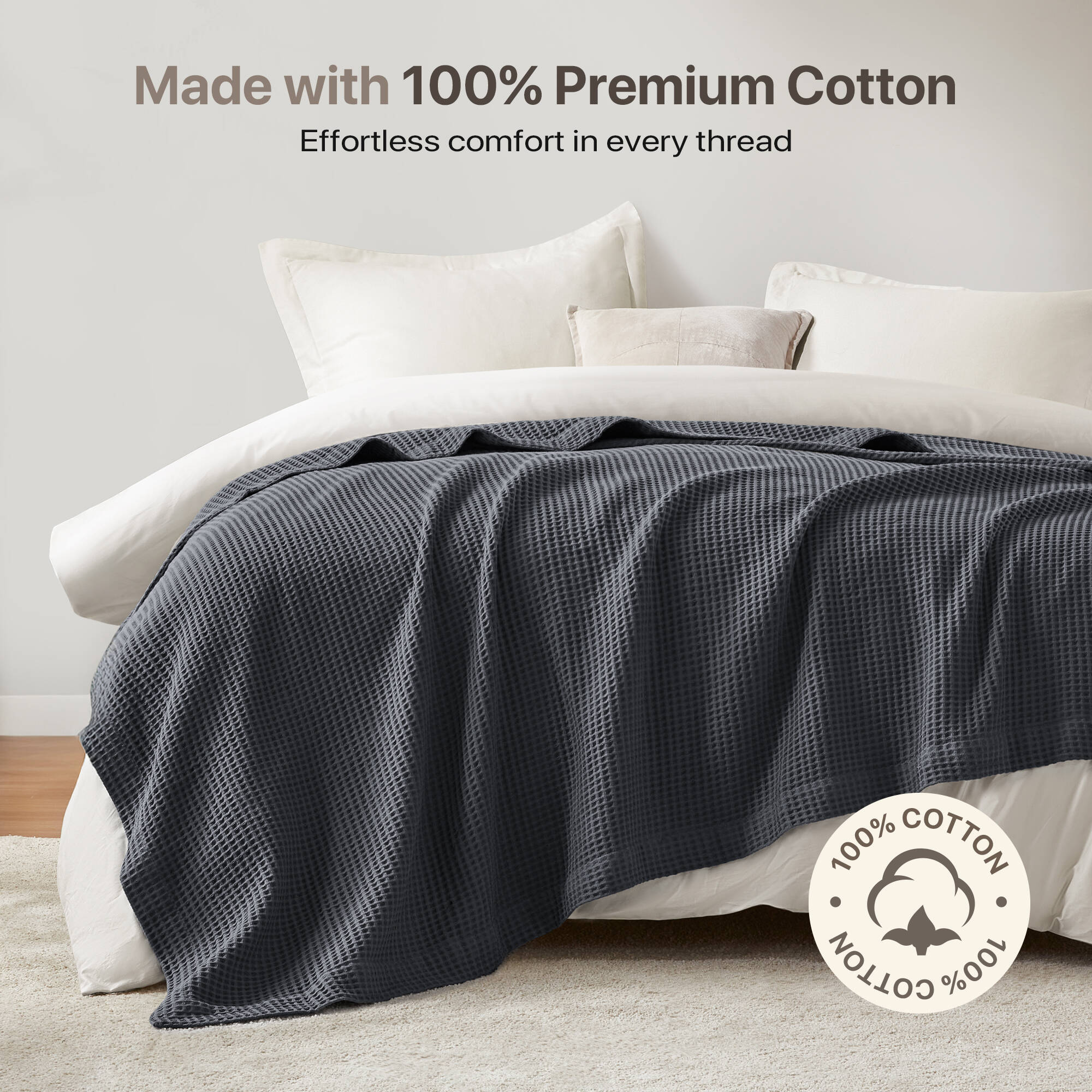 Waffle Cotton Blanket