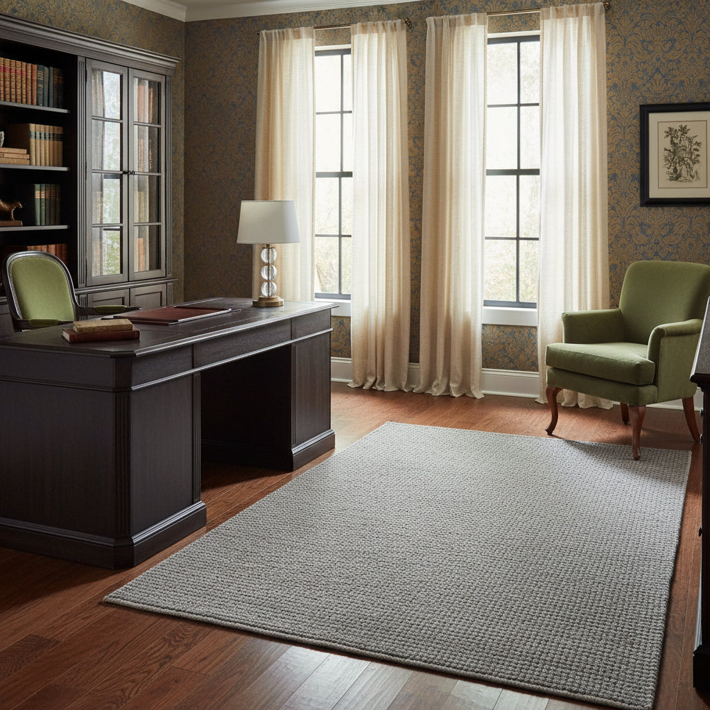 Dusk Hand-Woven Solid Indoor/Outdoor Area Rug