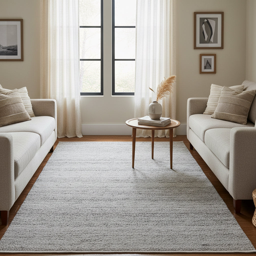 Dusk Hand-Woven Solid Indoor/Outdoor Area Rug