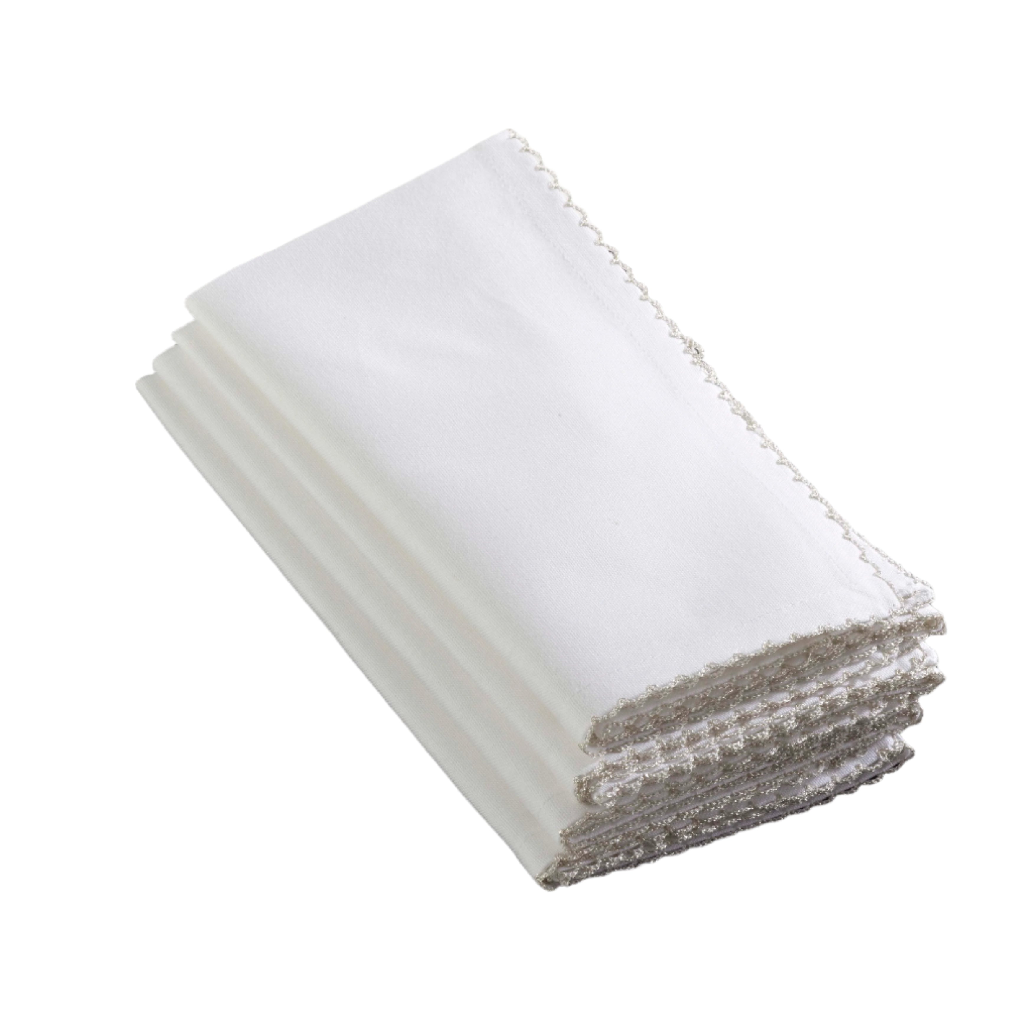 Whip Stitched Table Napkin, Set of 4