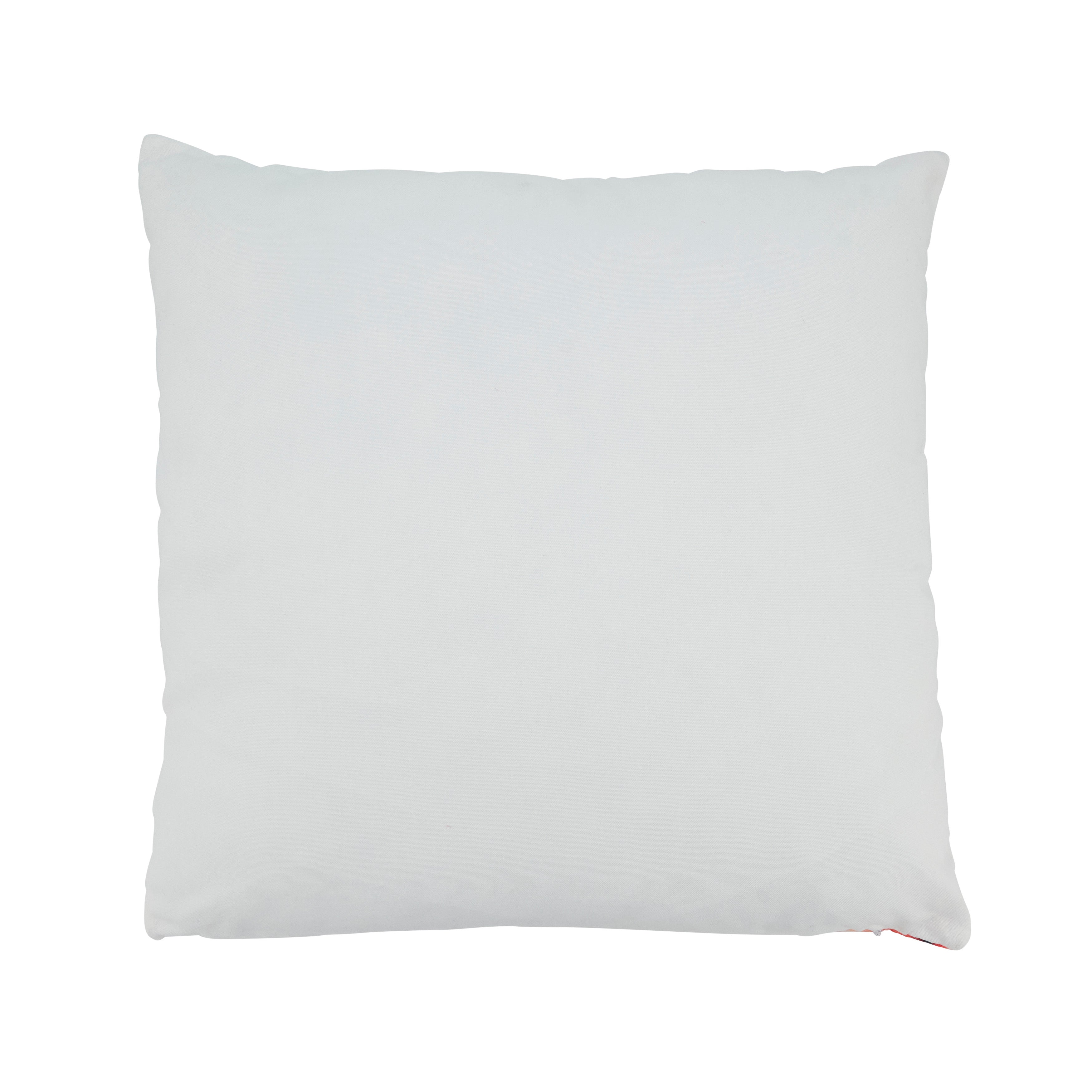Tropical Flamingo Print Throw Pillow