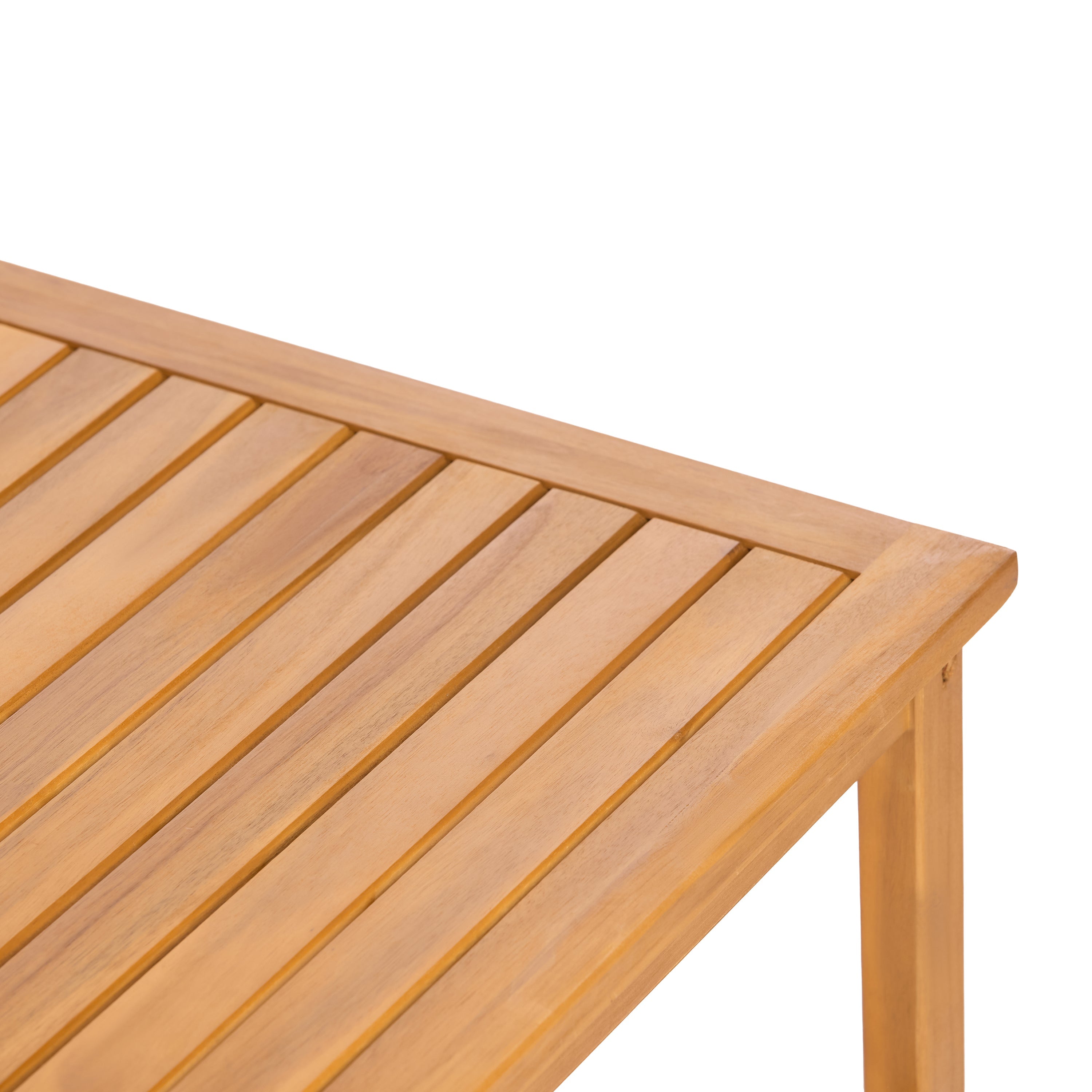 Khali 2 Piece Acacia Wood Outdoor Sofa Set with Cushions