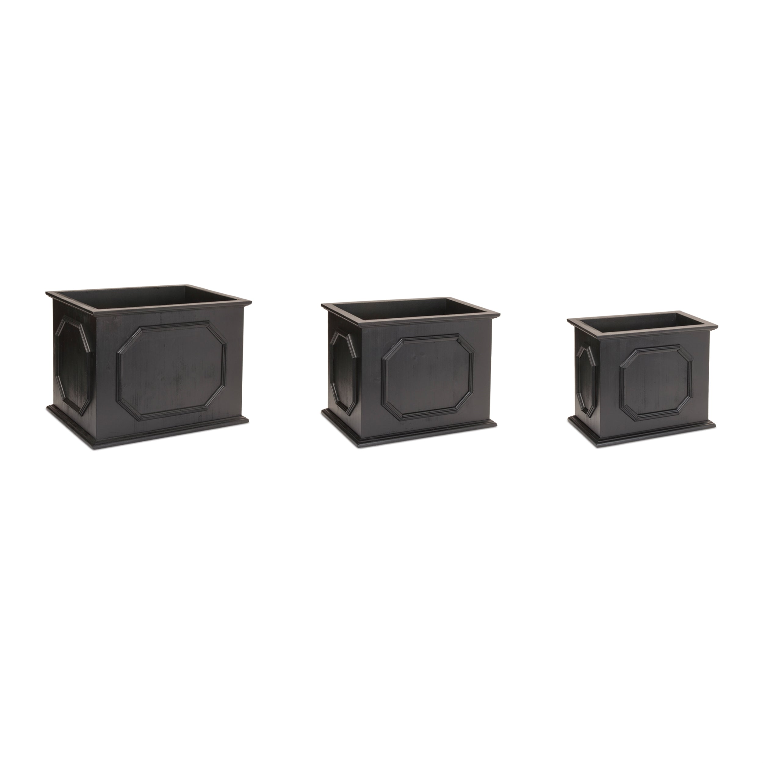 pier 1 plant pots Wooden Box Planter, Set of 3 – Pier 1