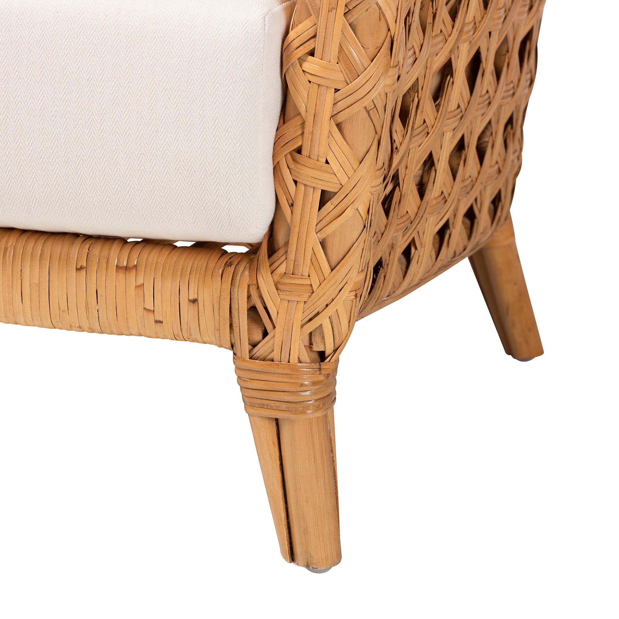 Daiwa Light Honey Rattan Accent Chair