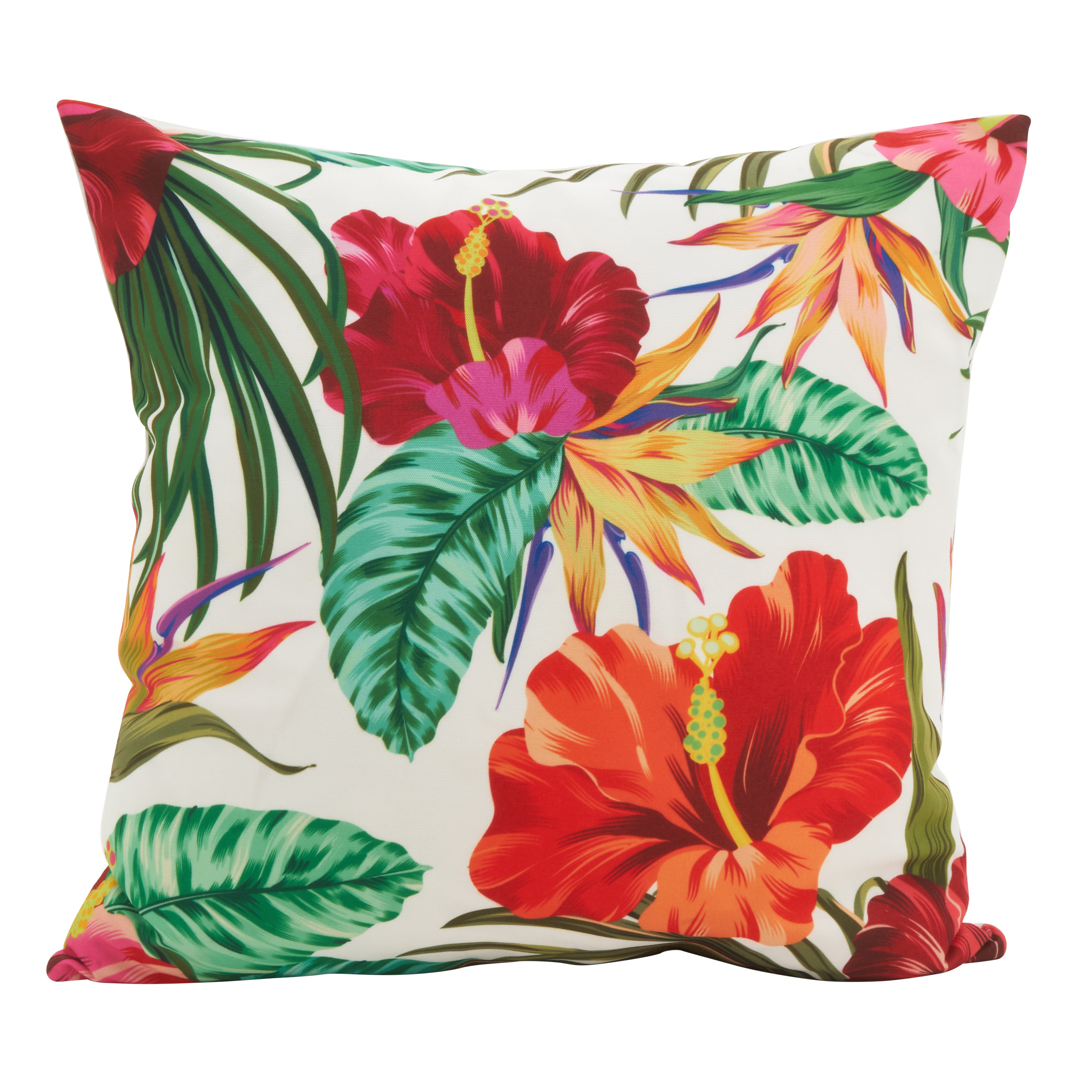 Tahiti Palms Throw Pillow