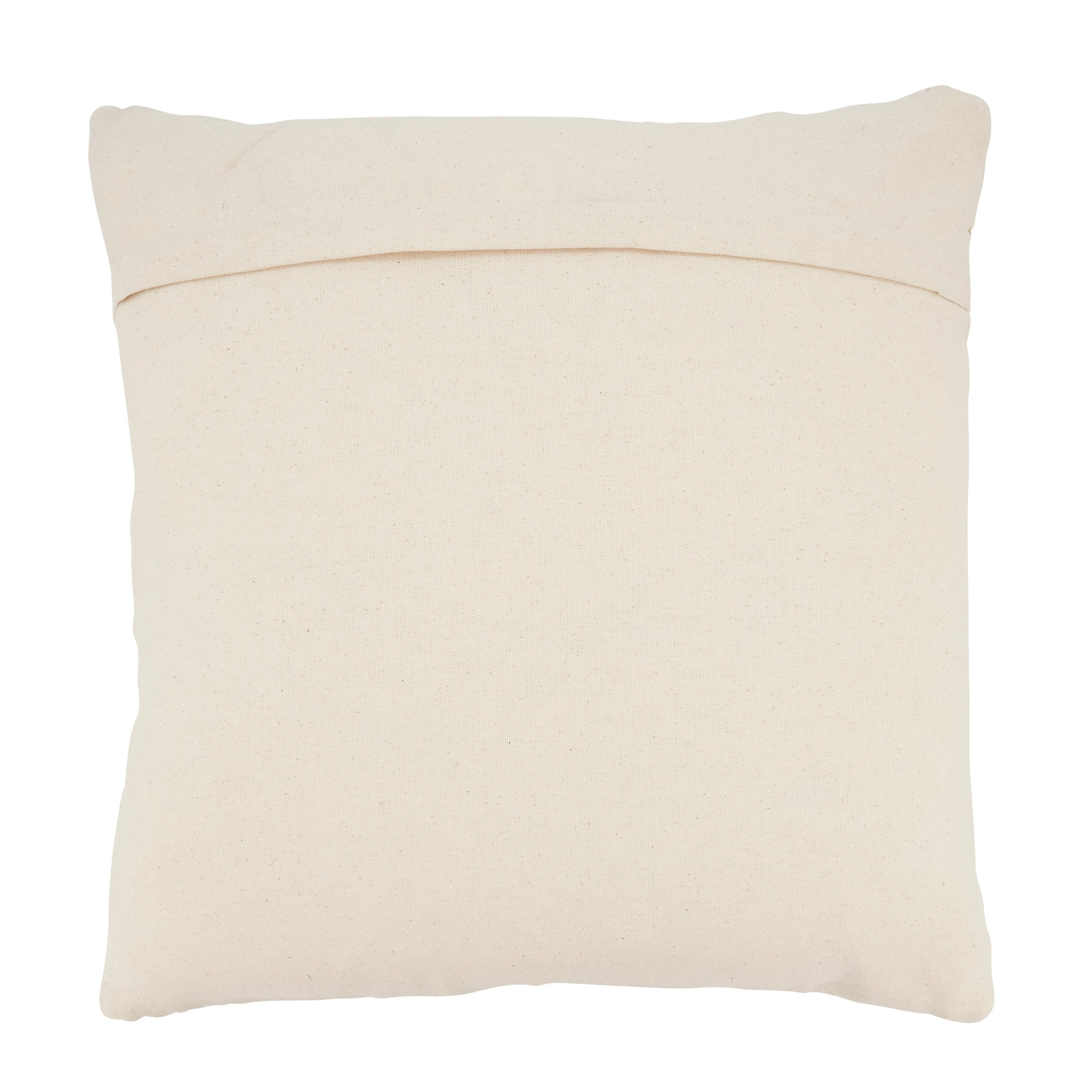 Earth Tone Banded Outdoor Polyester Filled Throw Pillow