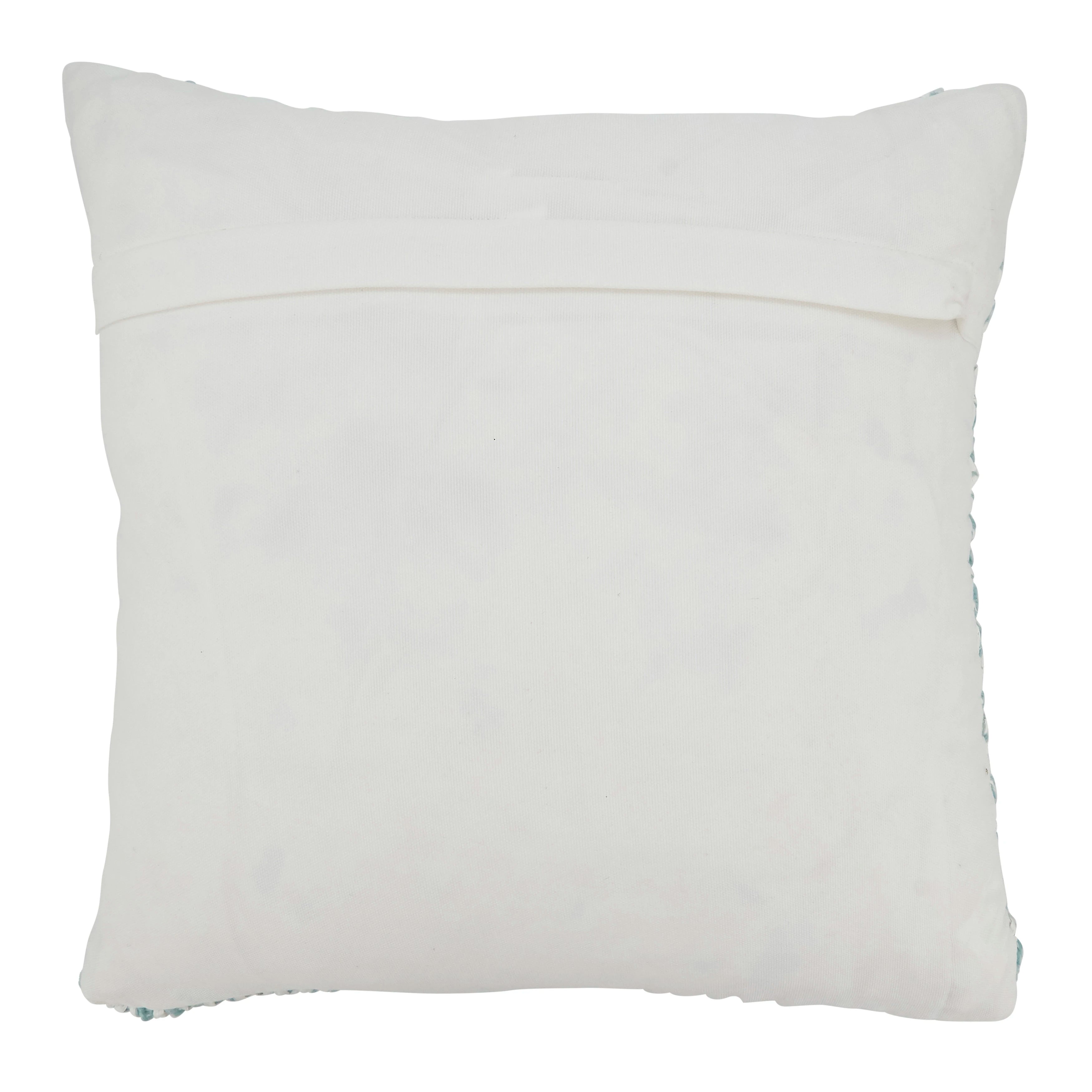 Outdoor Zen Raffia Polyester Filled Throw Pillow