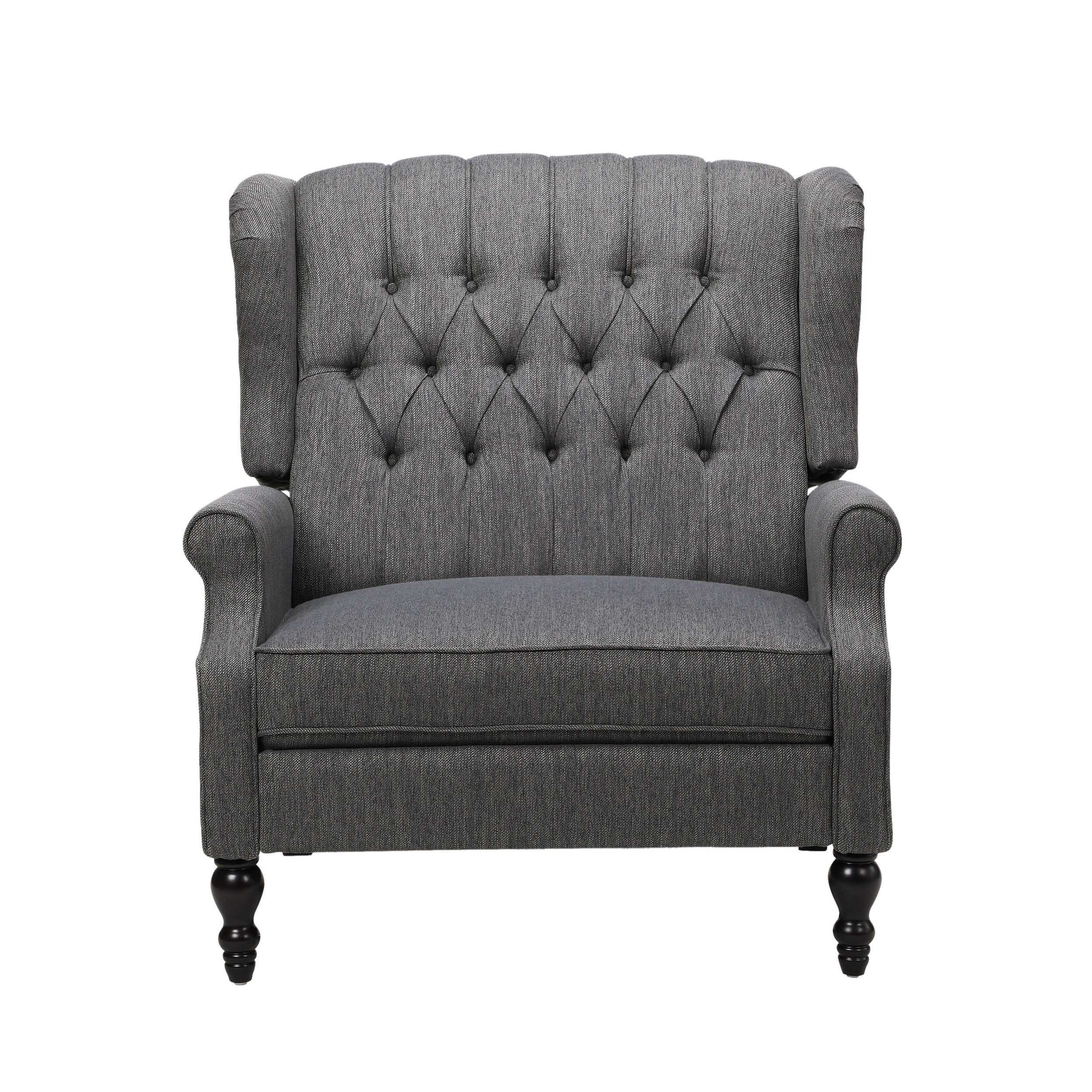 Oversized Wingback Tufted Recliner Accent Chair