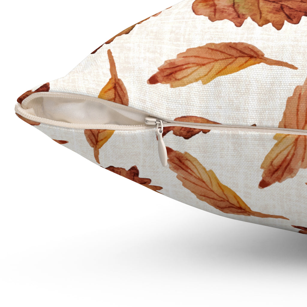 Fall-ing Leaves Decorative Throw Pillow