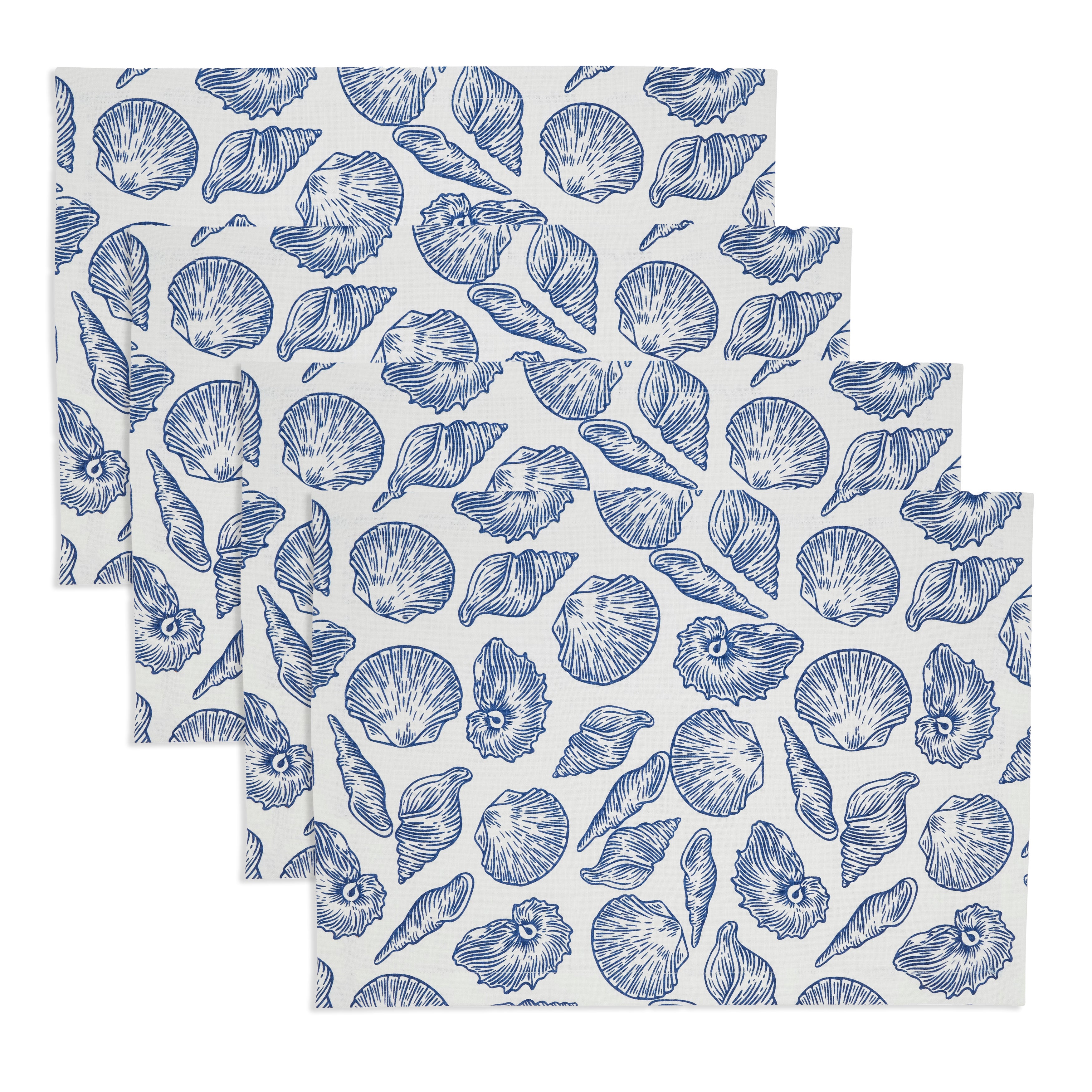 Seaside Sea Shells Placemat, Set of 4