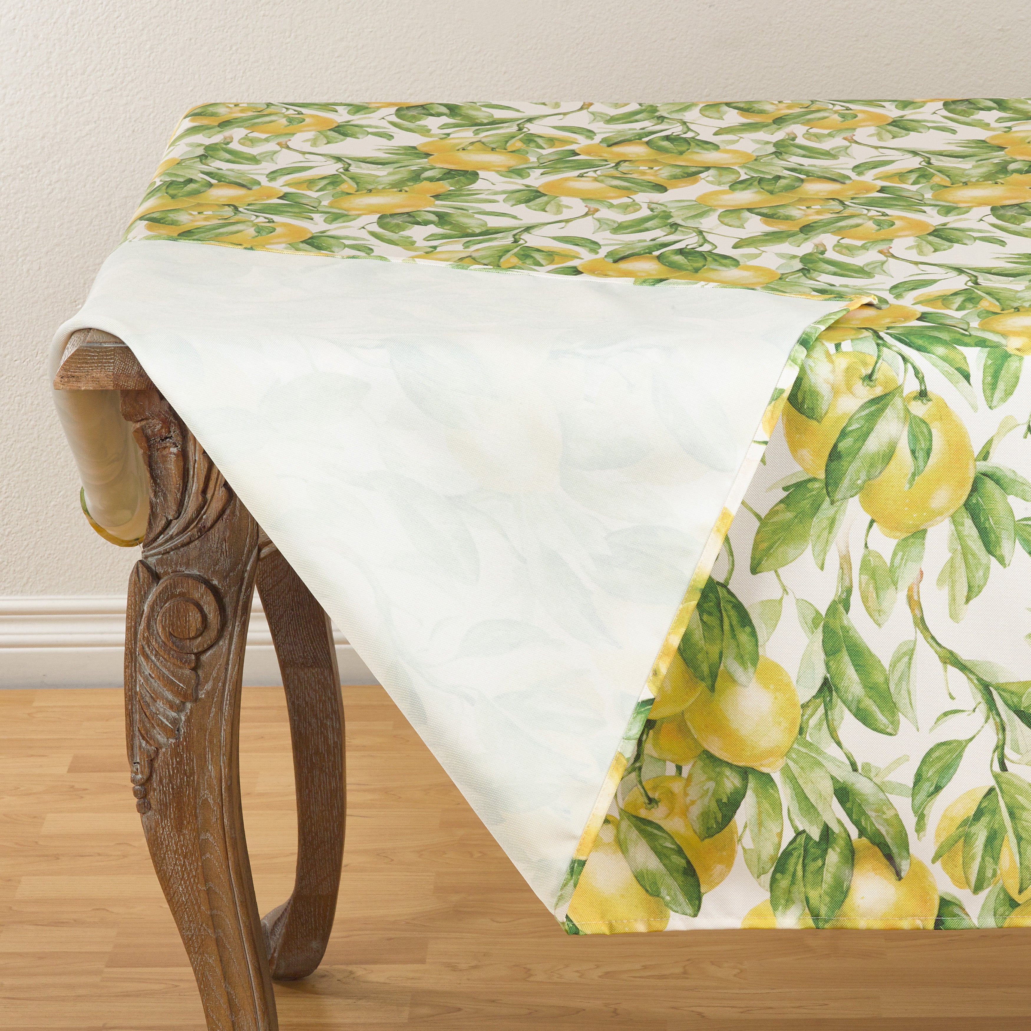 Printed Lemon Tablecloth