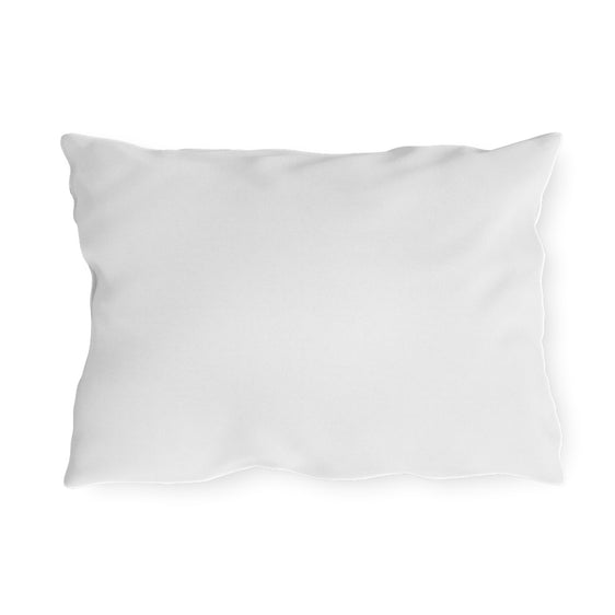 Red, White & Sea Stars Outdoor Lumbar Pillow