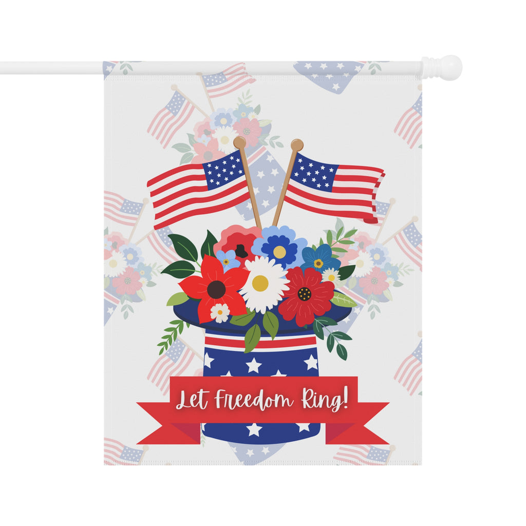 Let Freedom Ring Garden & House Banner