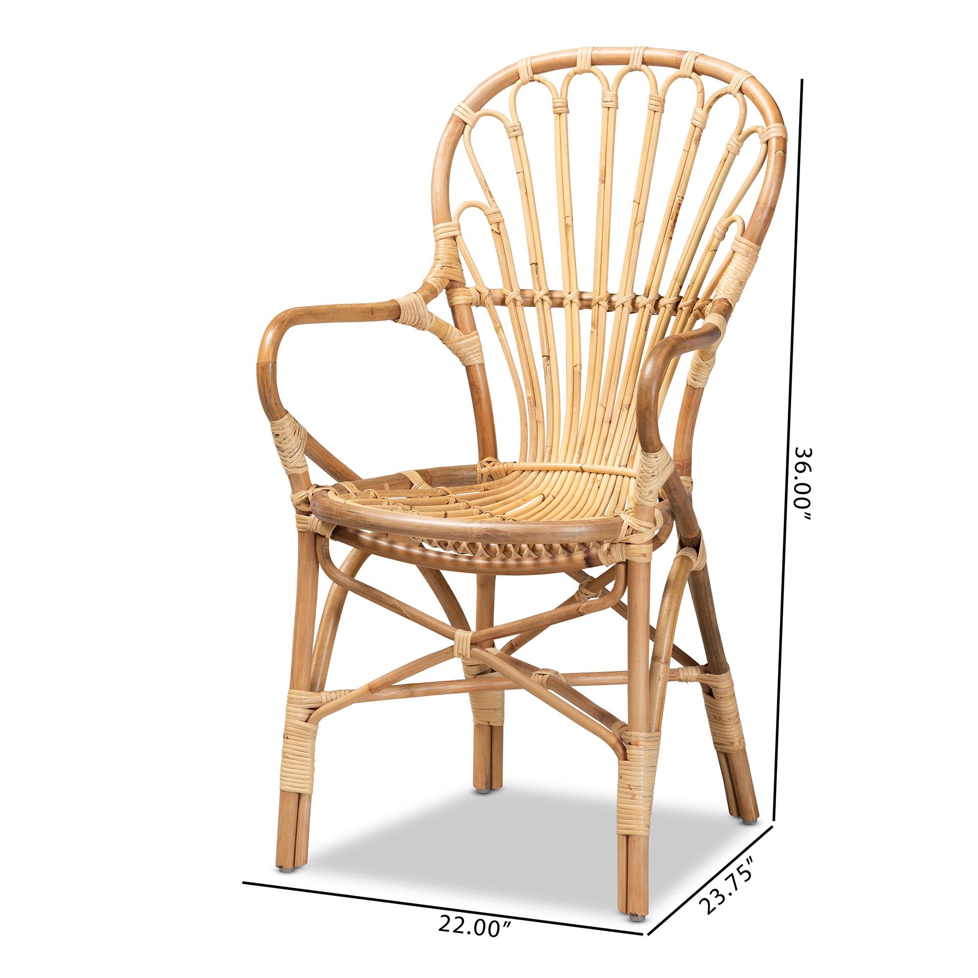 Ayanda Rattan Dining Chair