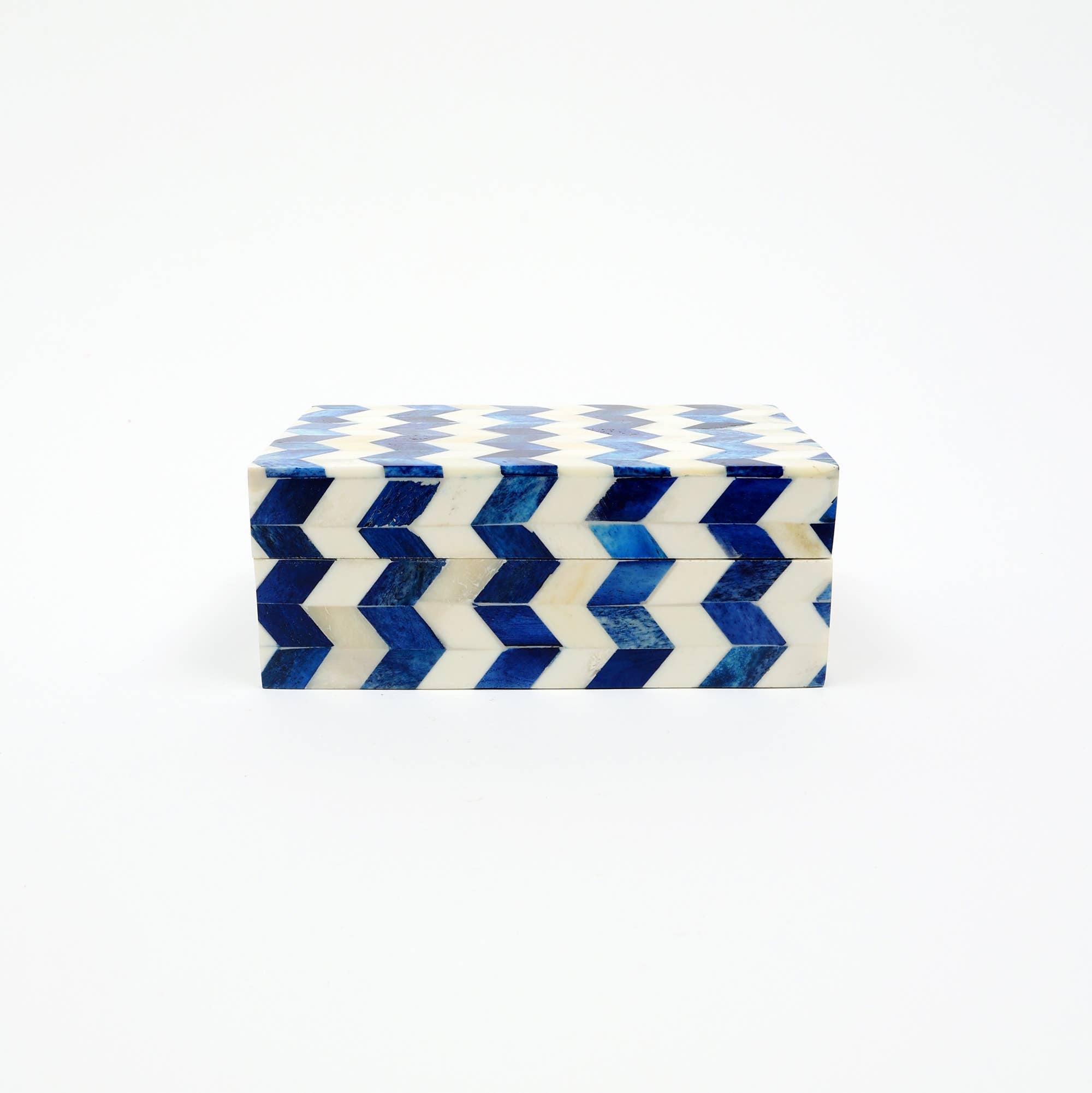 Zany Zigzag Wooden Box