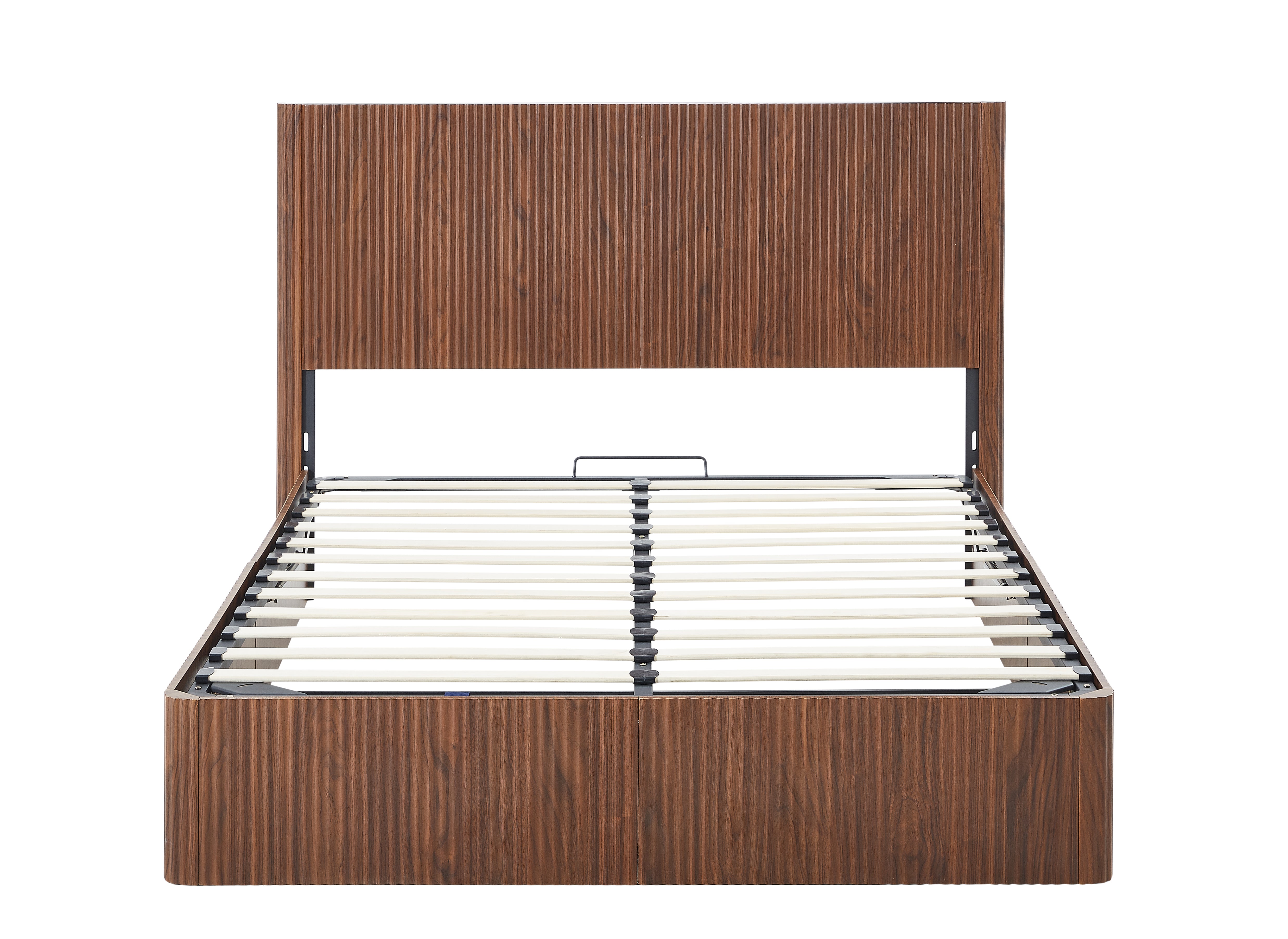 Fluted Lift Up Storage Bed