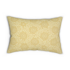 Sunny Vines Decorative Lumbar Throw Pillow